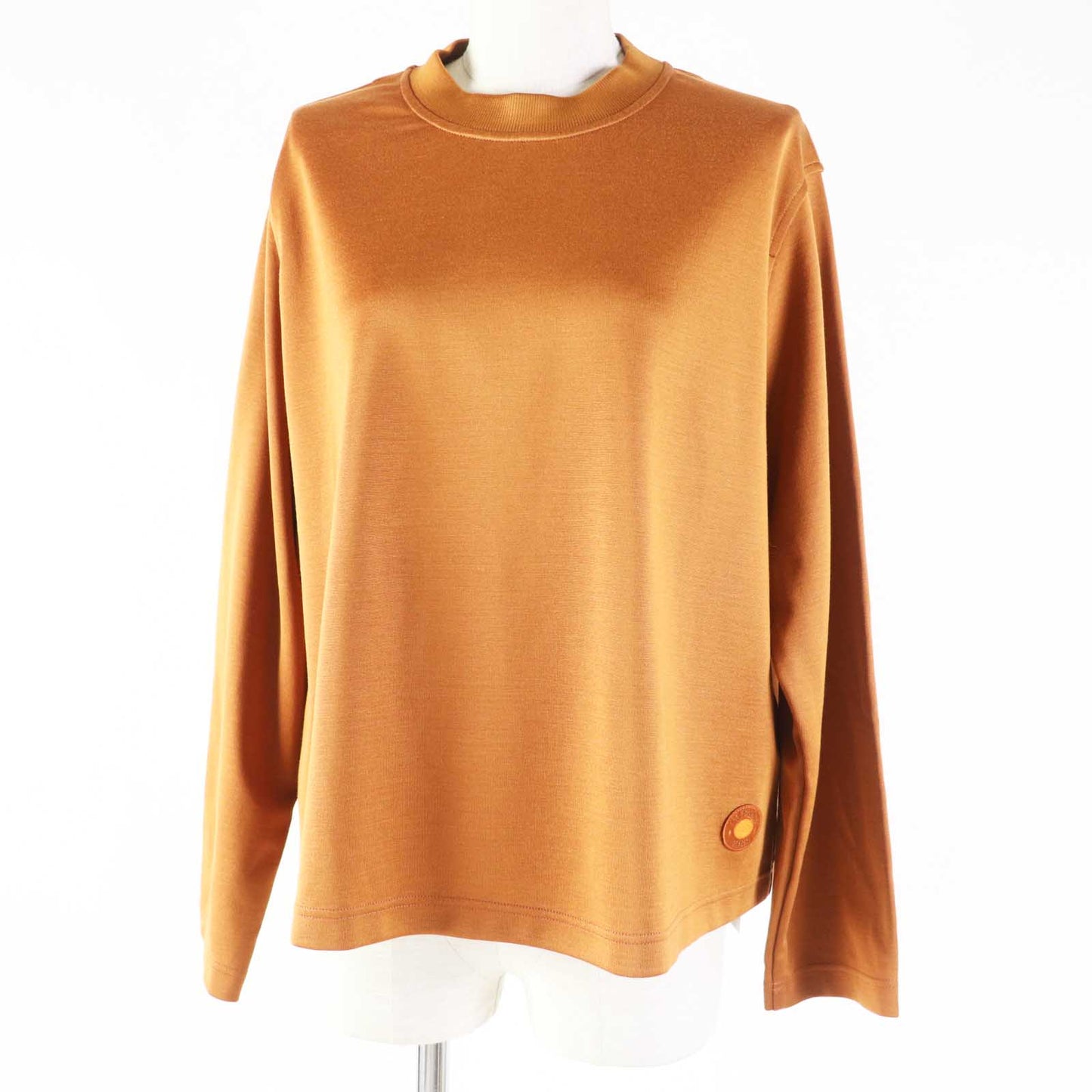 HERMES tops 3E4610DG cotton Camel 36