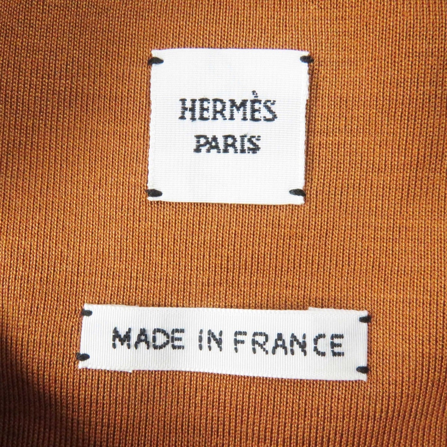 HERMES tops 3E4610DG cotton Camel 36