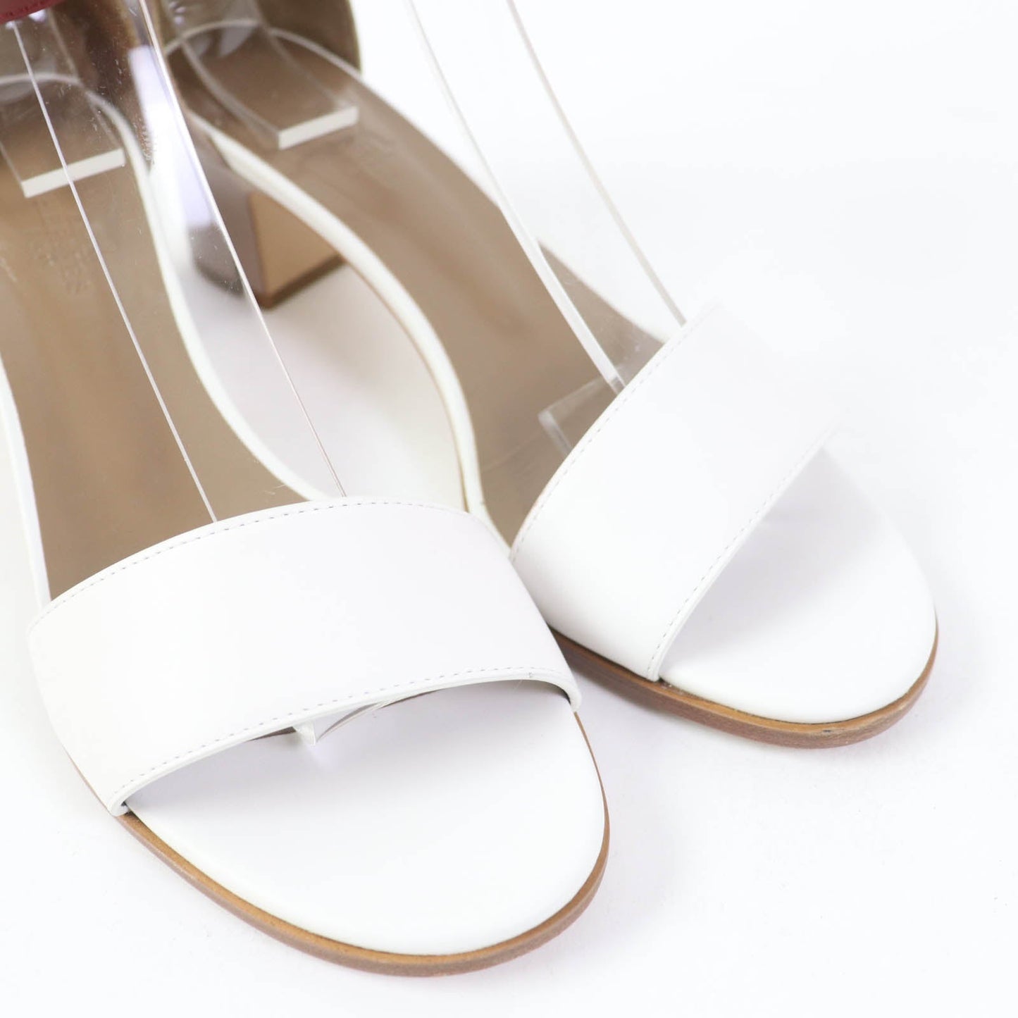 HERMES Sandals leather multicolor Money 36.5