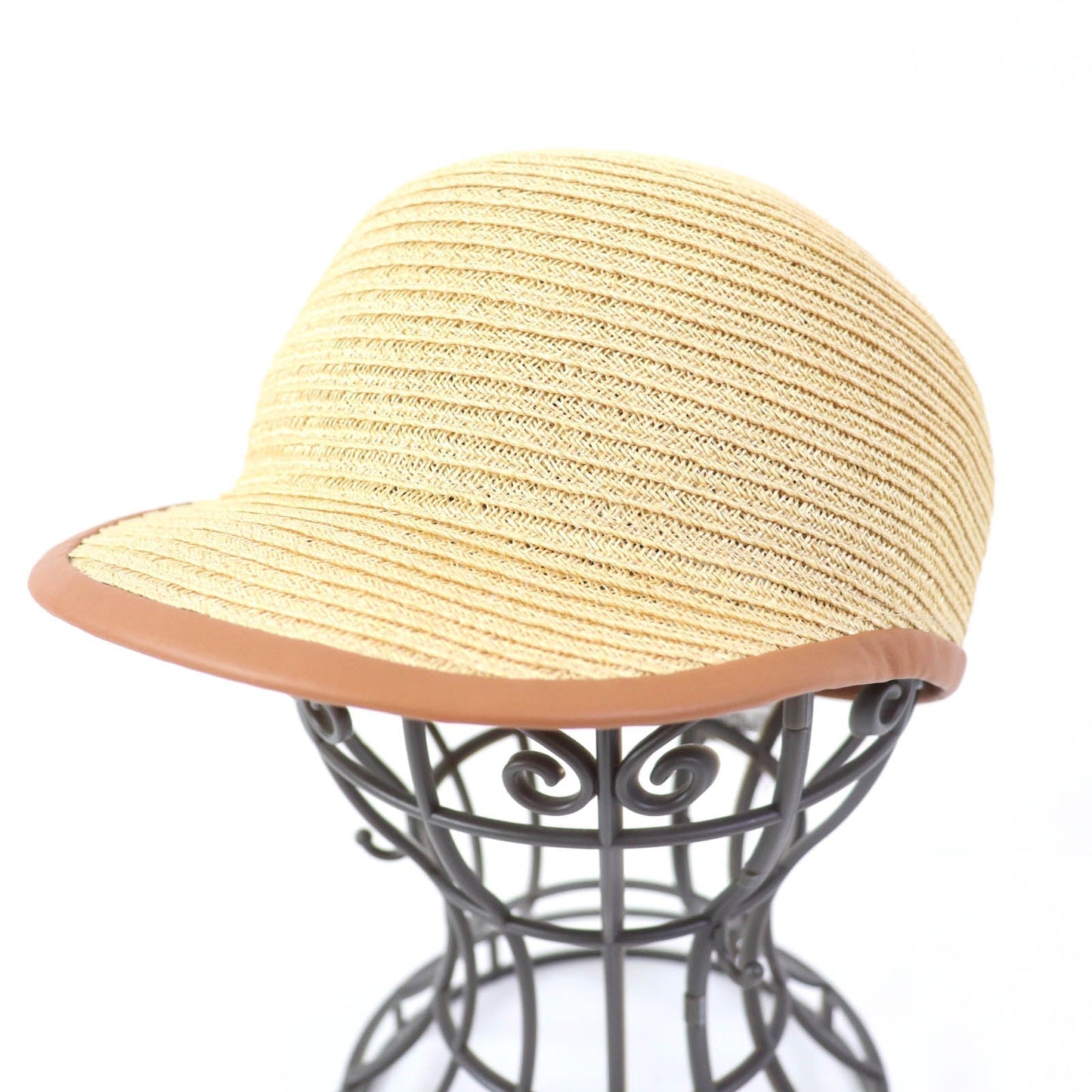 HERMES Casquette Hemp natural Garance
