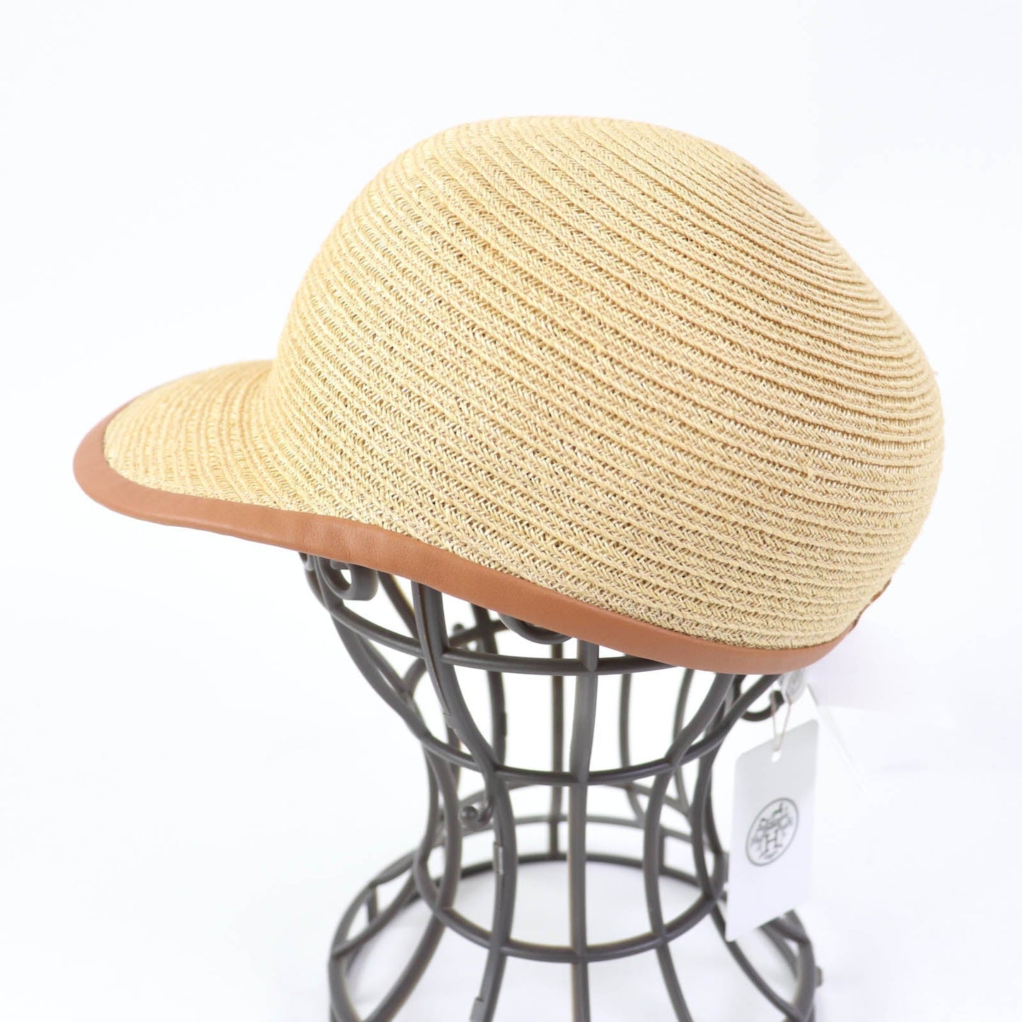 HERMES Casquette Hemp natural Garance