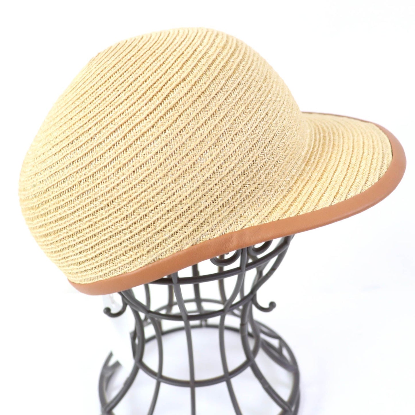 HERMES Casquette Hemp natural Garance