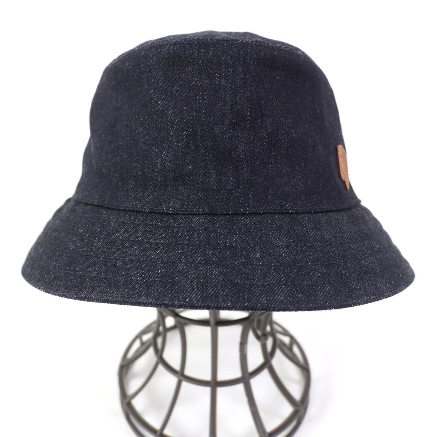 HERMES hat cotton Indigo