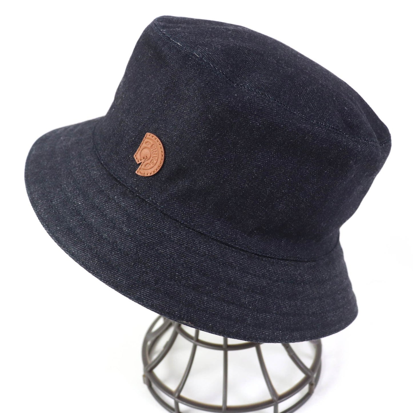 HERMES hat cotton Indigo