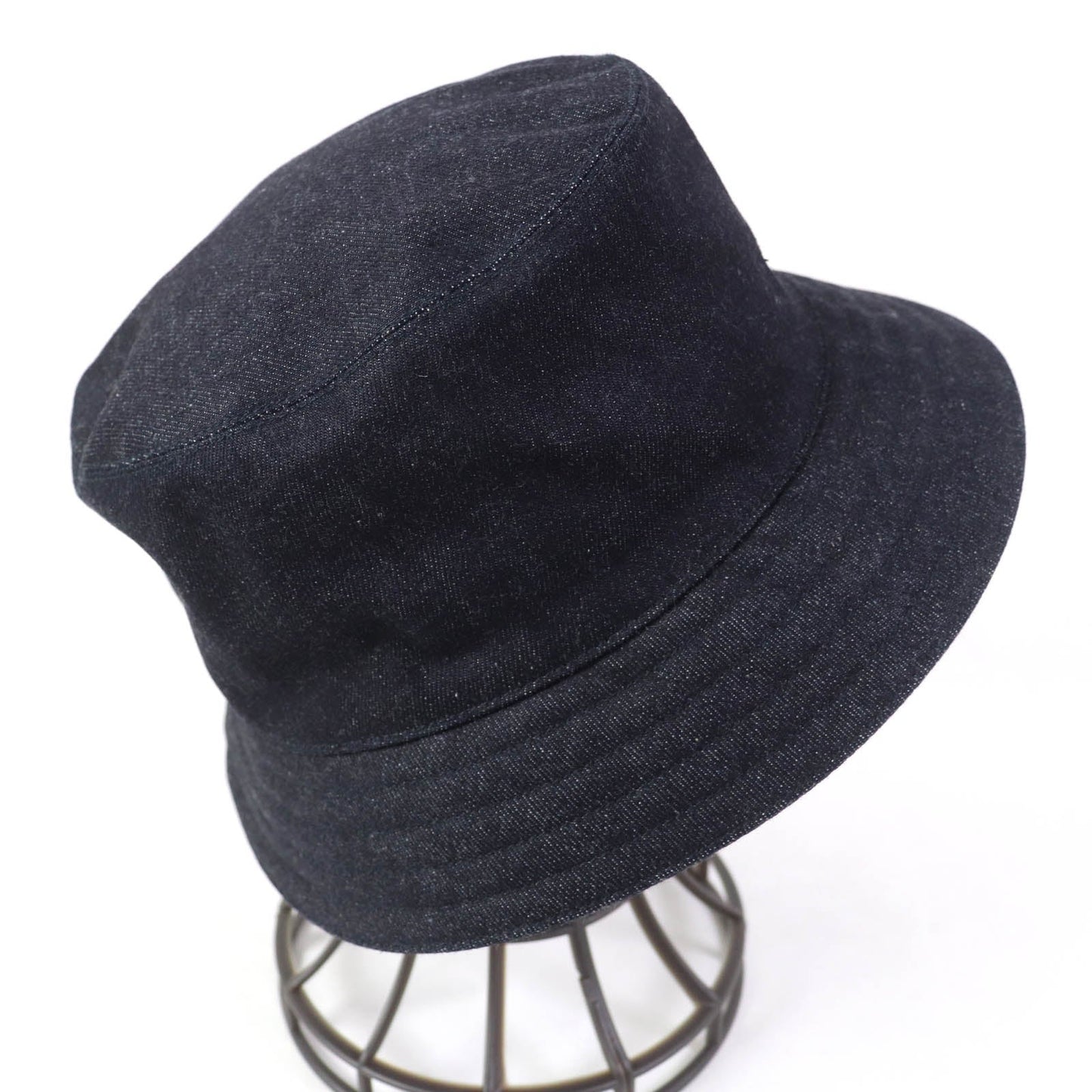 HERMES hat cotton Indigo