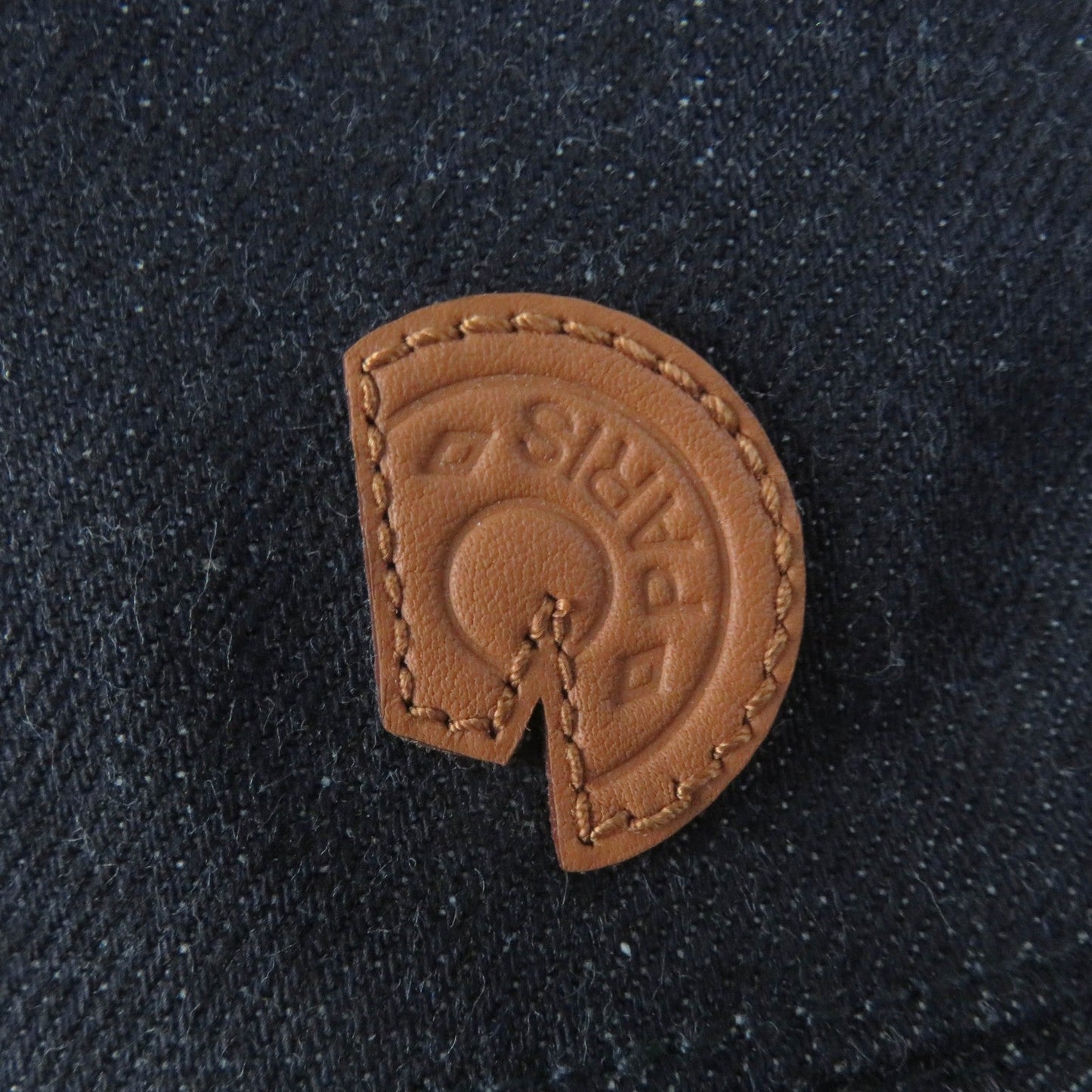 HERMES hat cotton Indigo