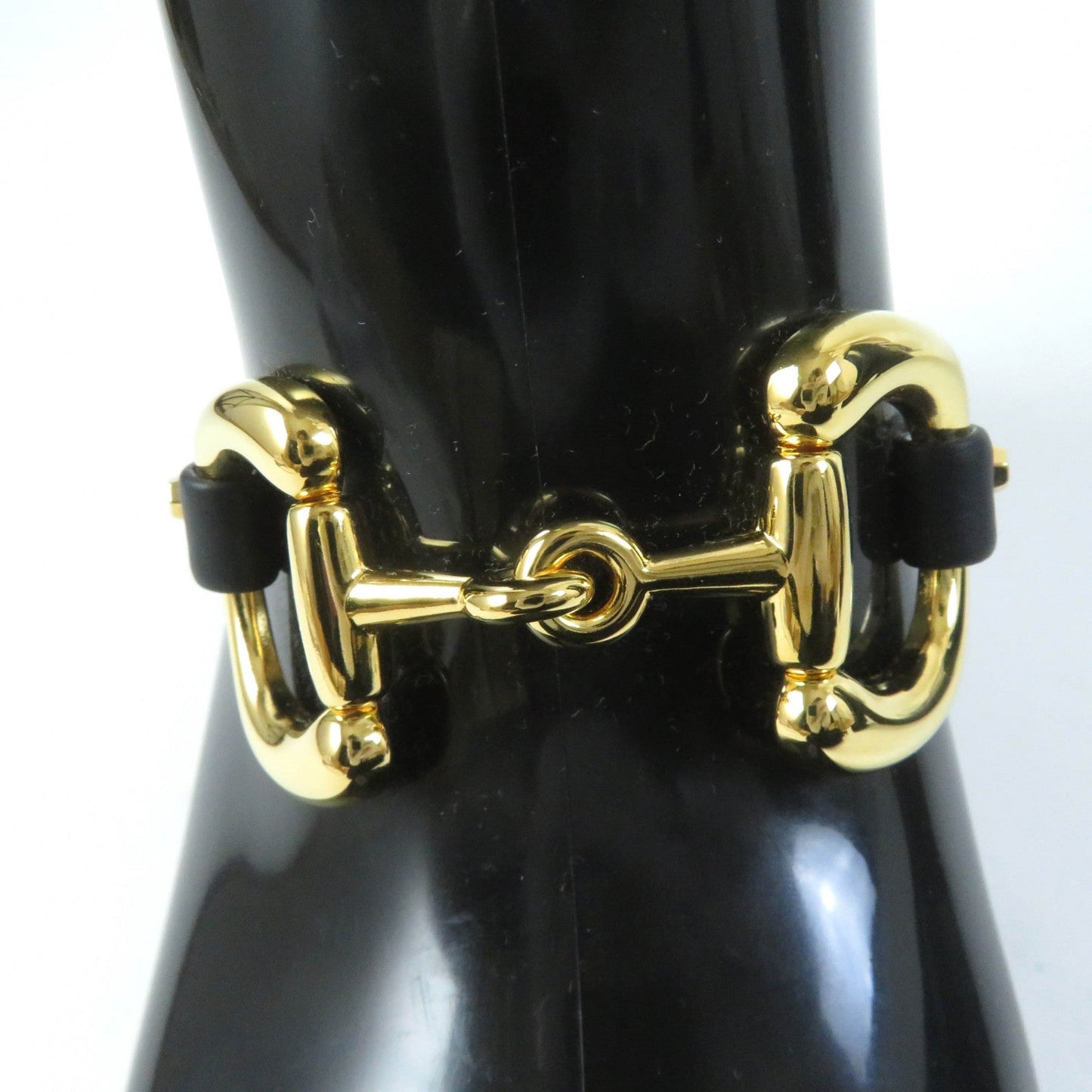 GUCCI Knee-high boots 659707 rubber black Women 35 Secondhand