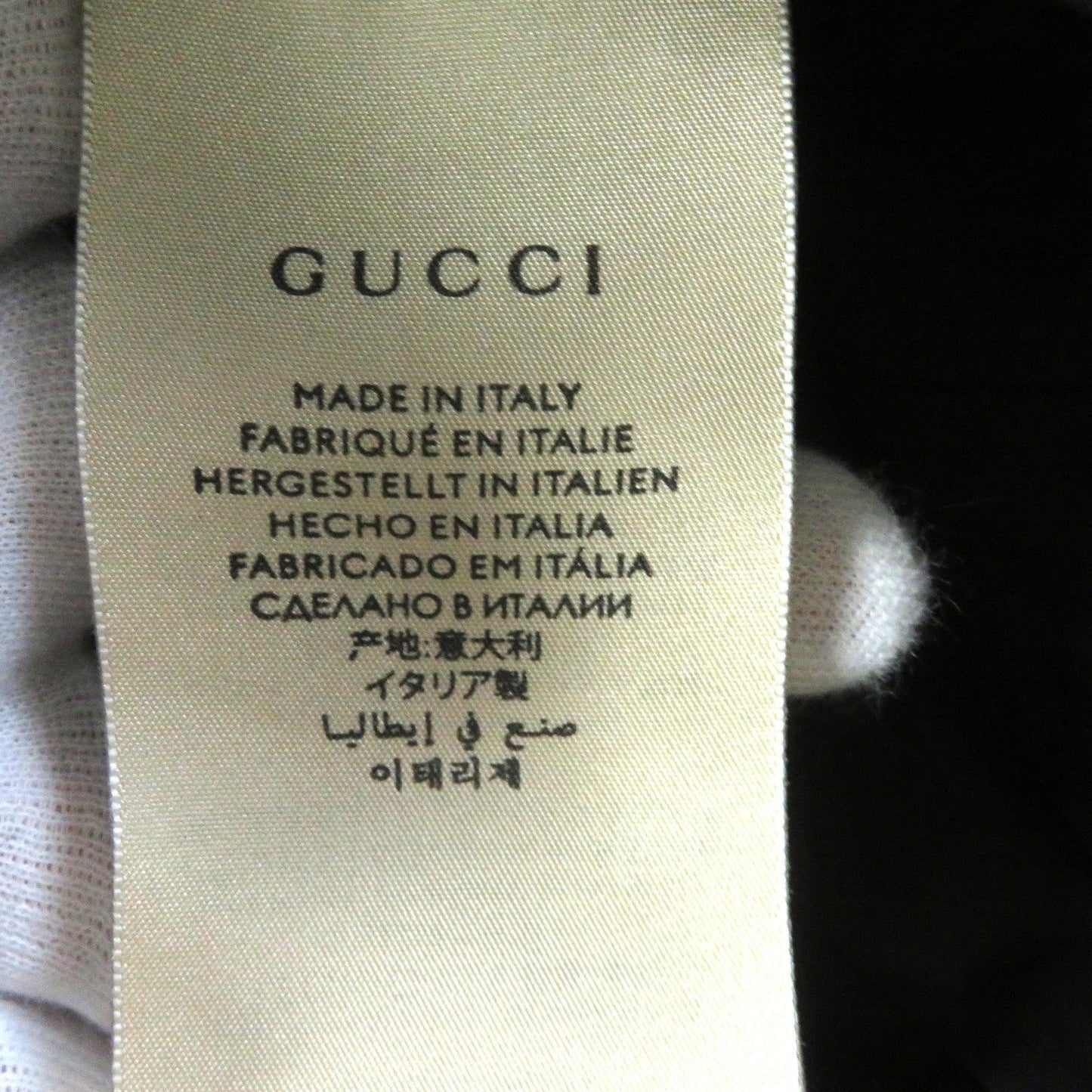 GUCCI hat 729470 polyester black