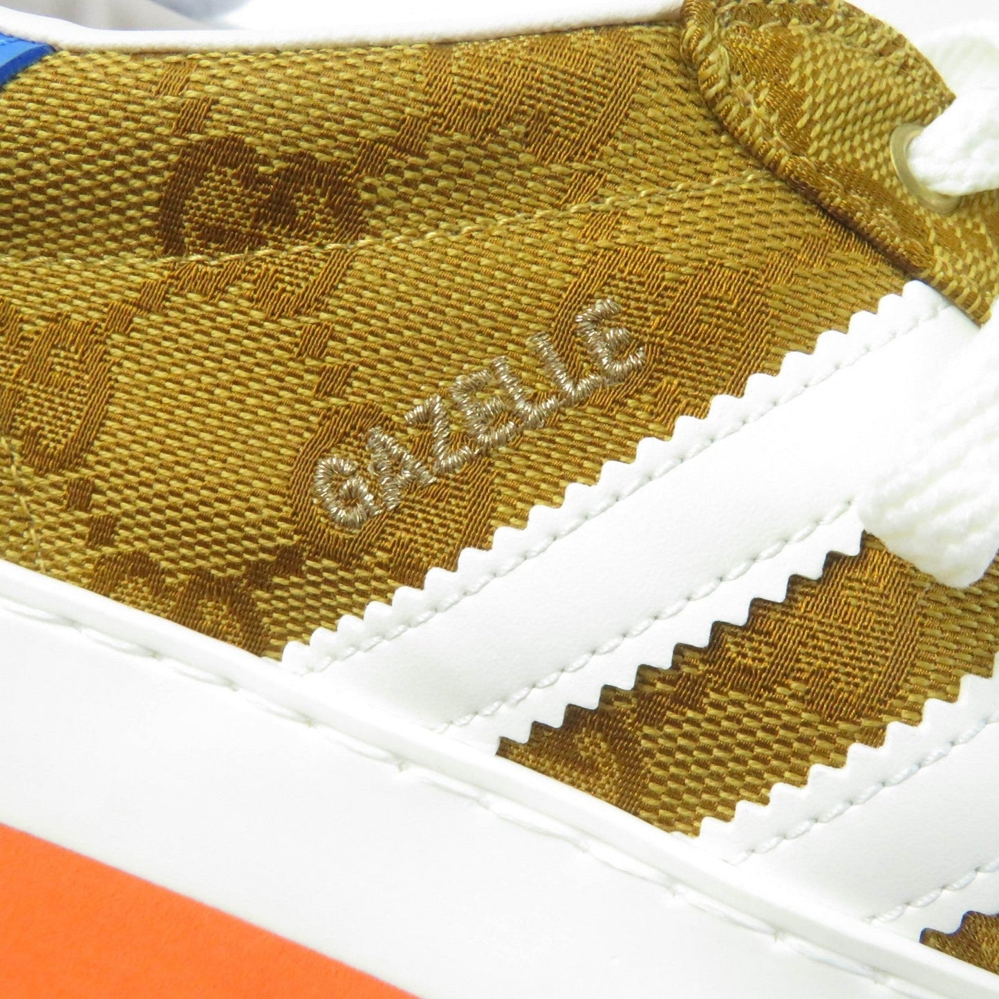 GUCCI sneakers 707873 GG canvas multicolor Gazelle 24.5