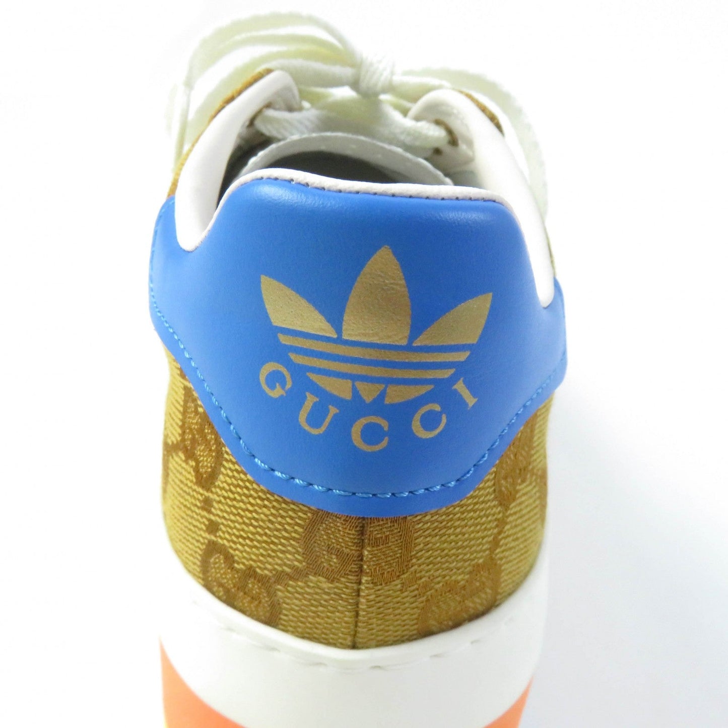 GUCCI sneakers 707873 GG canvas multicolor Gazelle 24.5