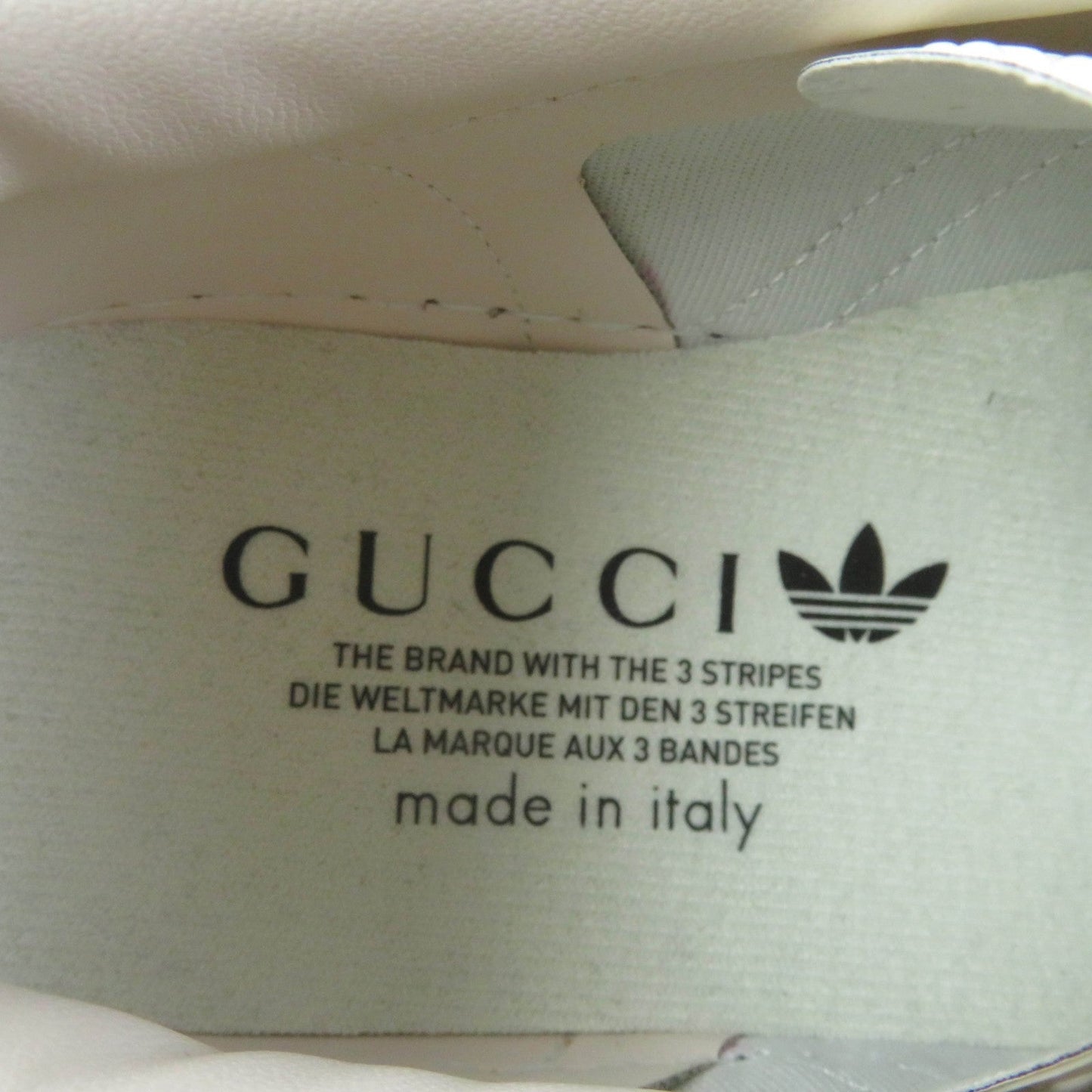 GUCCI sneakers 707873 GG canvas multicolor Gazelle 24.5