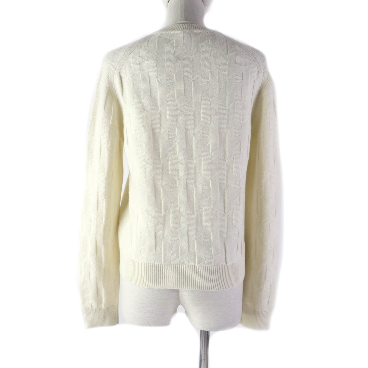HERMES knit 3H2617D4 wool Ivory 38