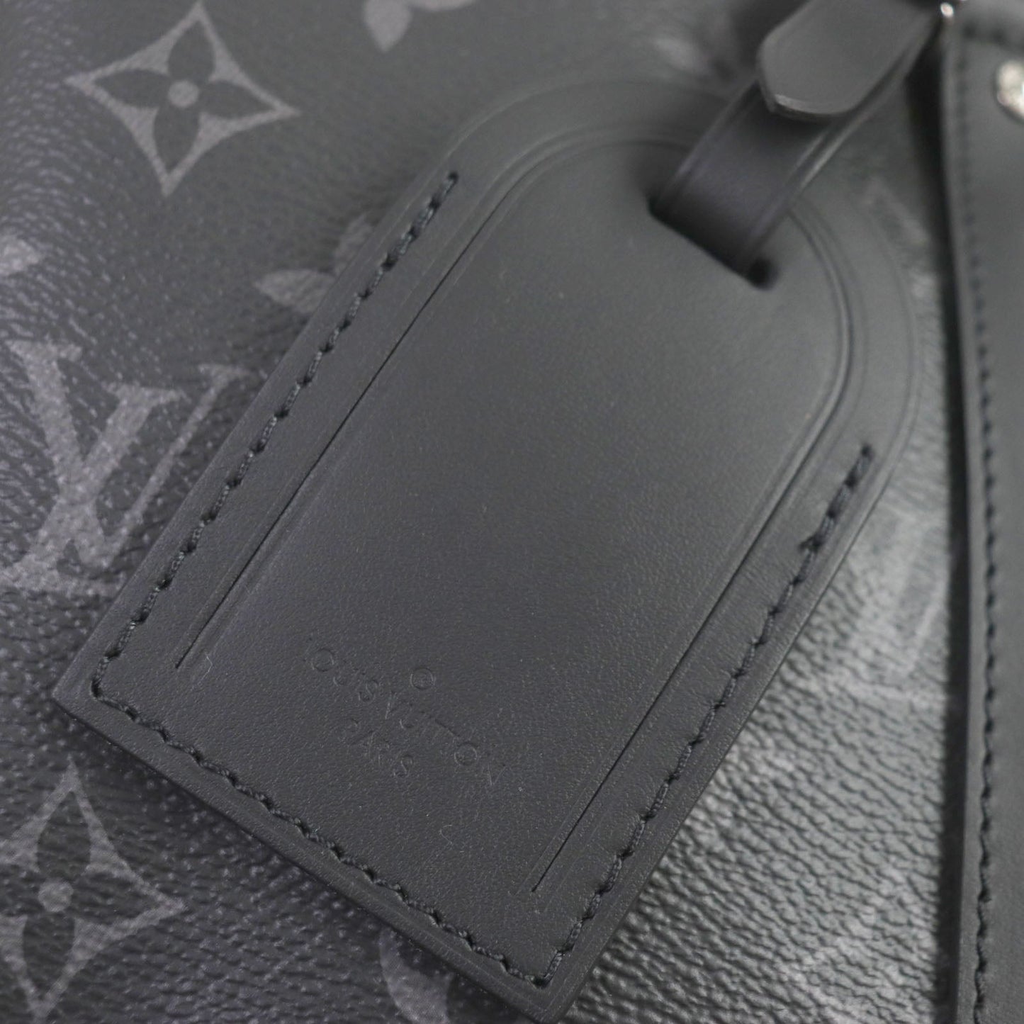 LOUIS VUITTON Briefcase M46457 Monogram Eclipse canvas Black Gray Monogram Eclipse Porte Documan Voyagej