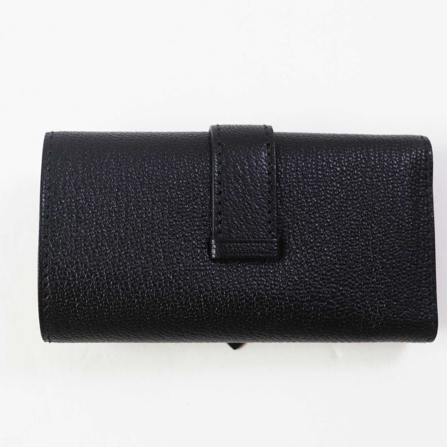 HERMES Key case Key holder  Shave black Bean