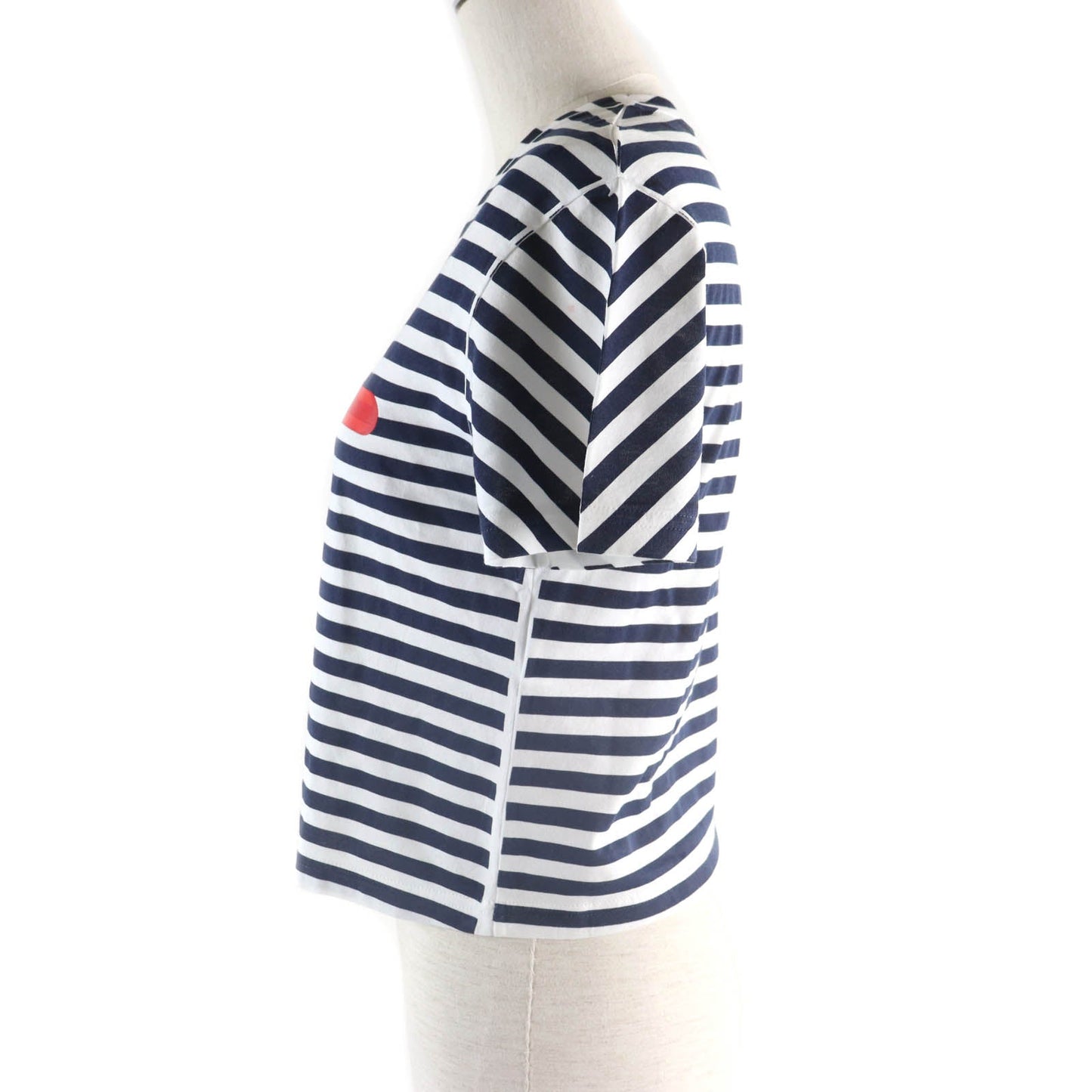 GUCCI Short sleeve T-shirt 789314 cotton Navy white XS