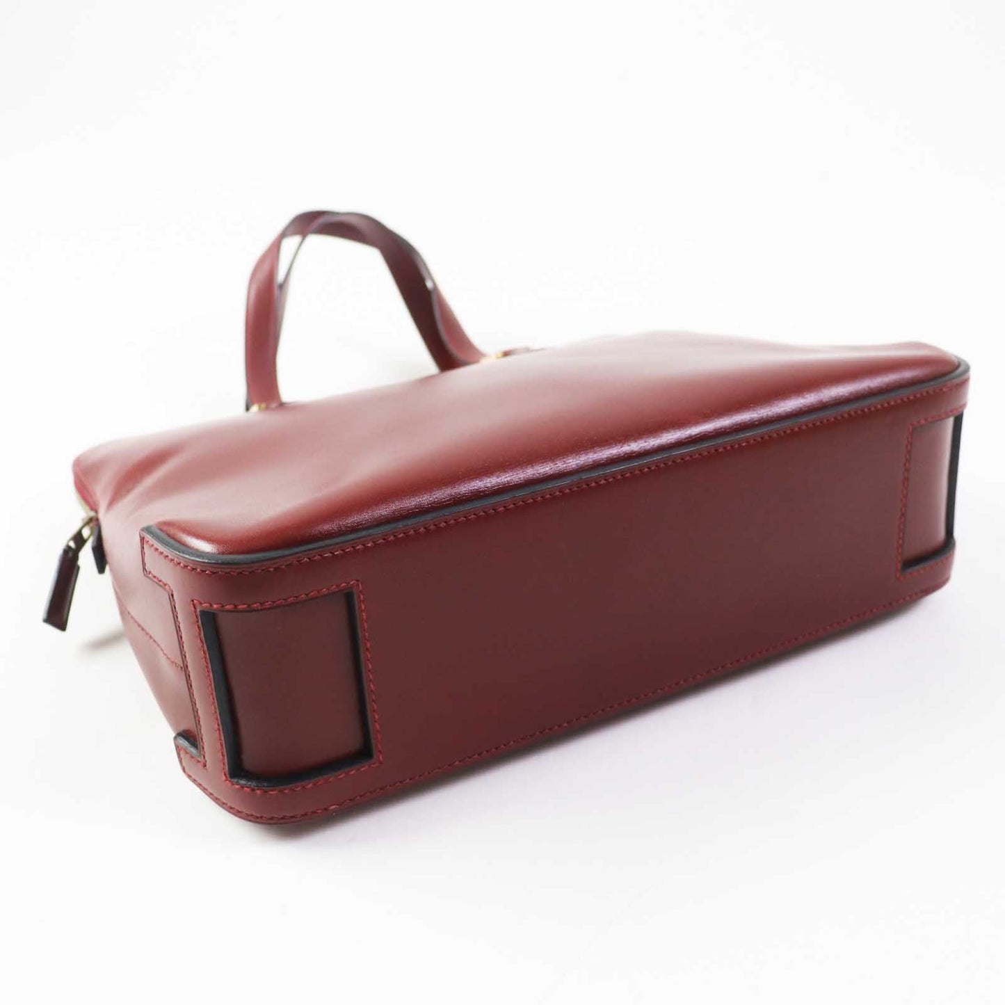HERMES Tote Bag Box scarf Rouge ash Escapada
