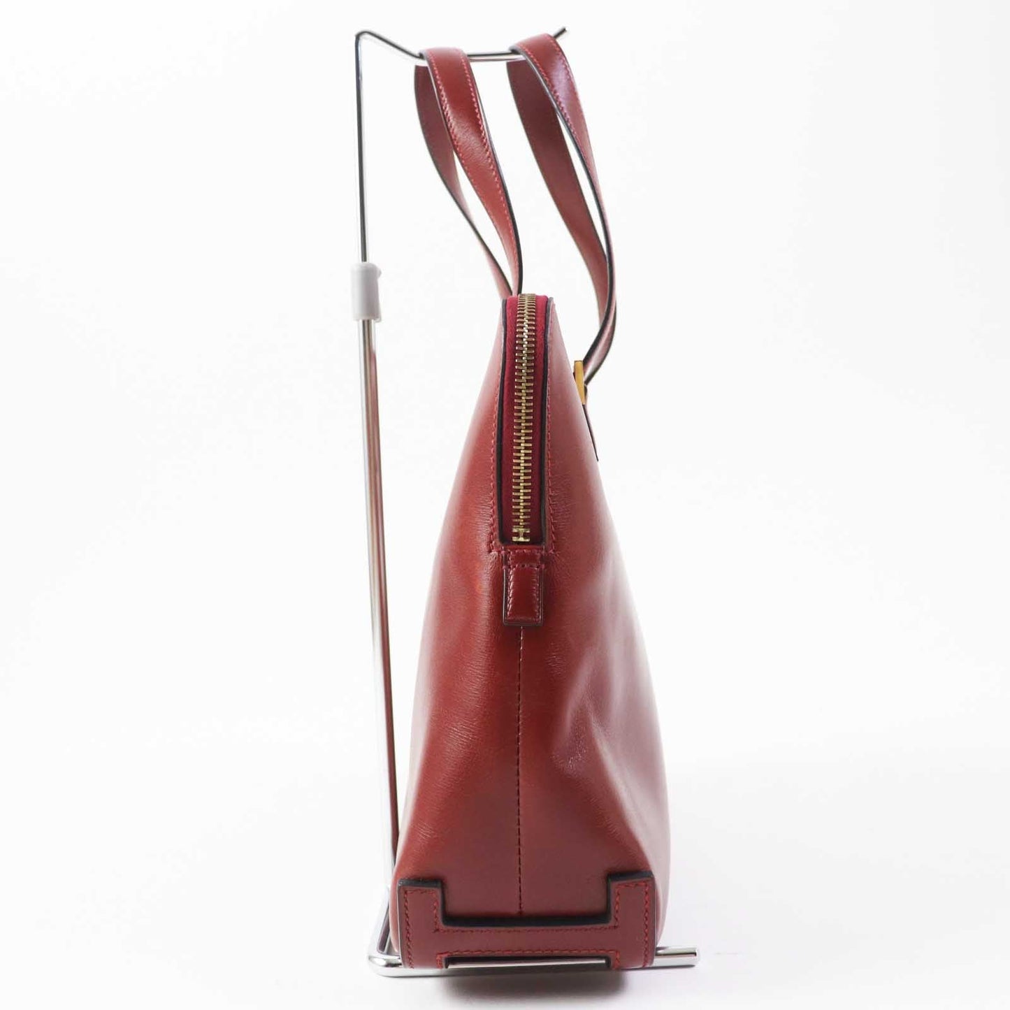 HERMES Tote Bag Box scarf Rouge ash Escapada