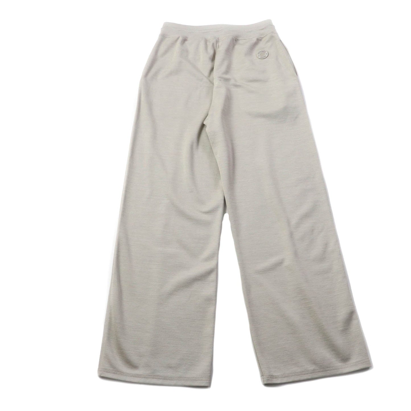 HERMES Pants 4E4415DI cotton beige Flowy 36