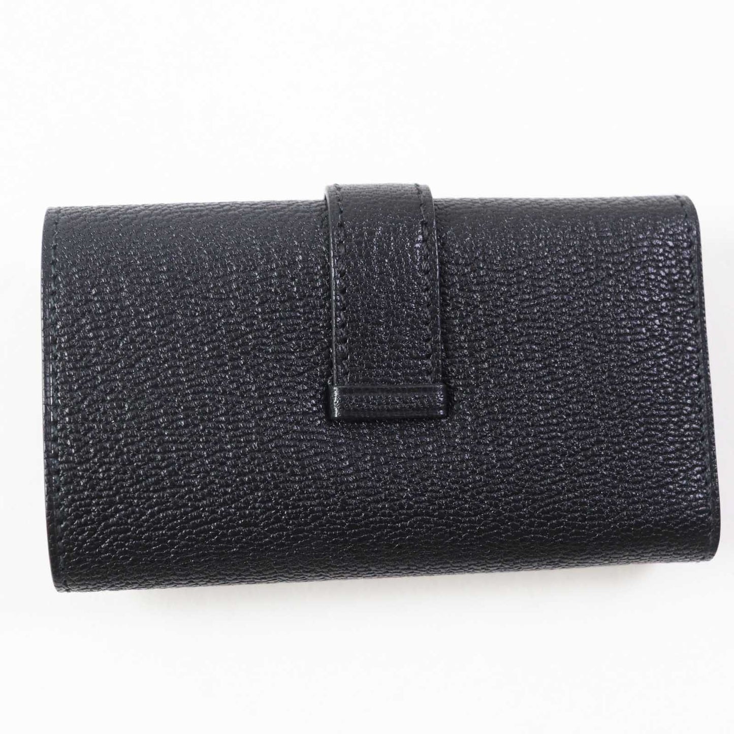 HERMES Key case Key holder  Shave black Bean