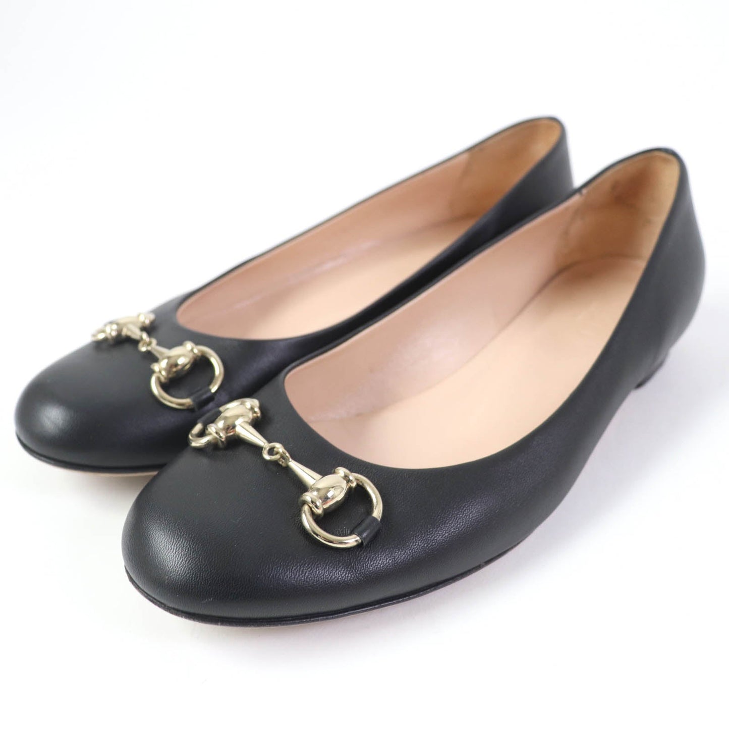 GUCCI pumps 466700 leather black 37