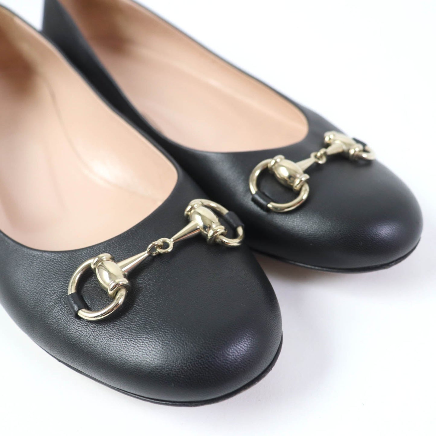 GUCCI pumps 466700 leather black 37