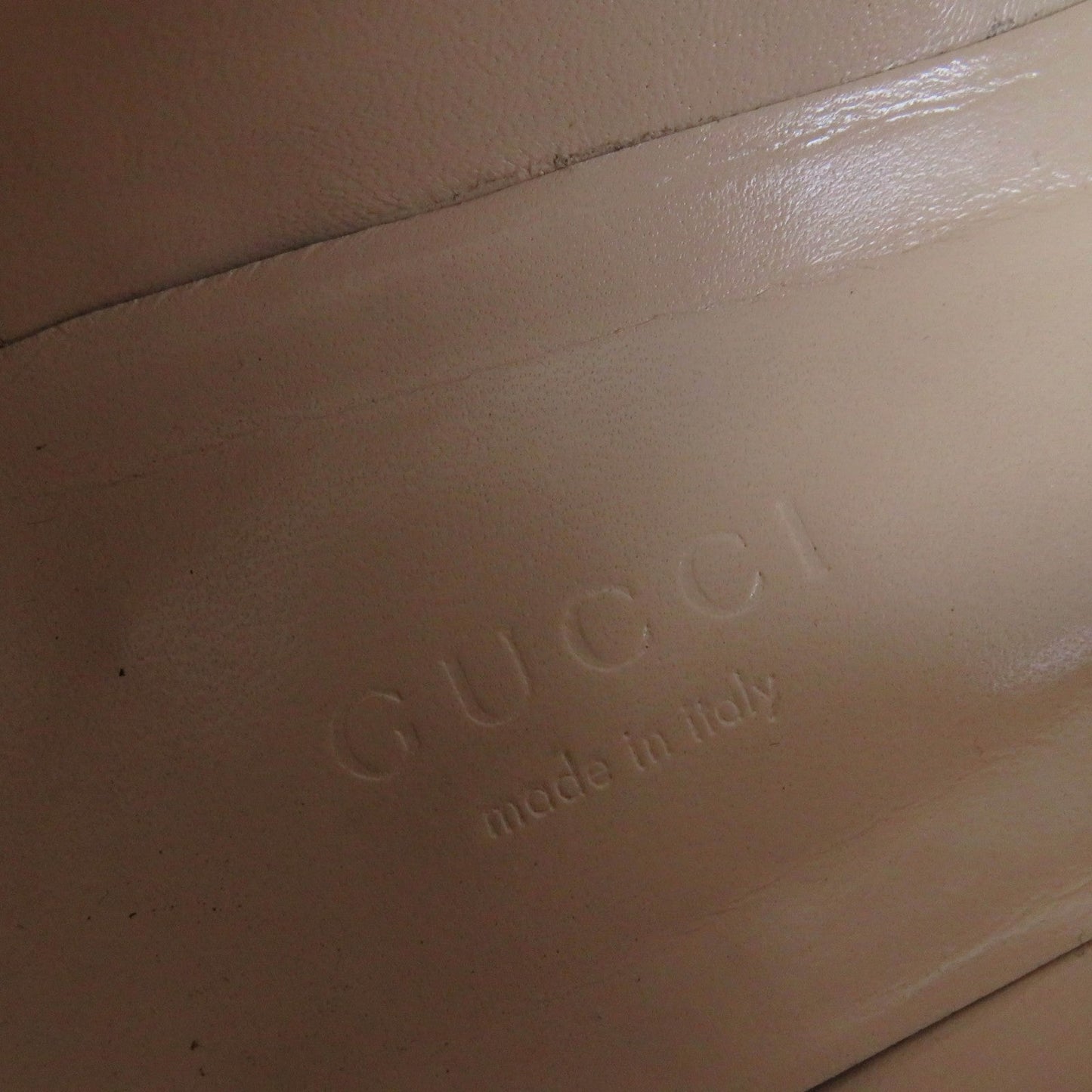 GUCCI pumps 466700 leather black 37