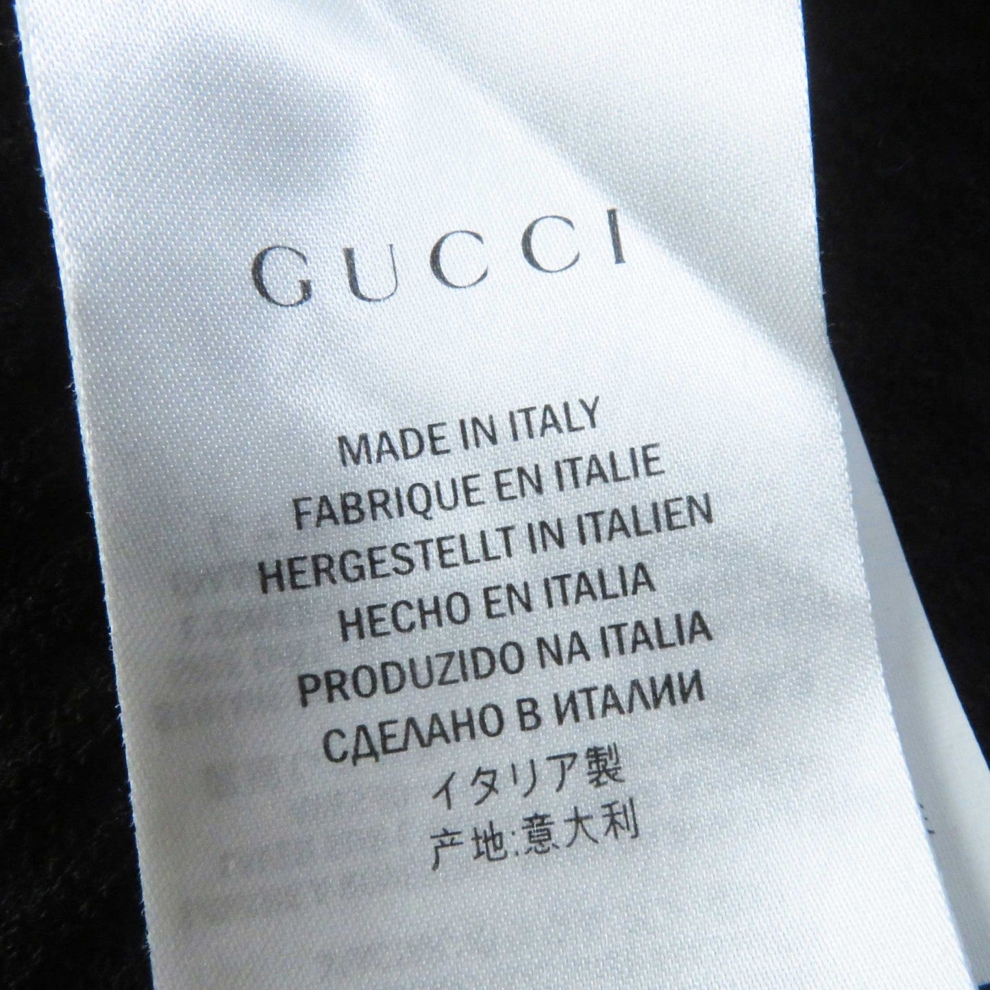 GUCCI one piece 371120 Rayon black M