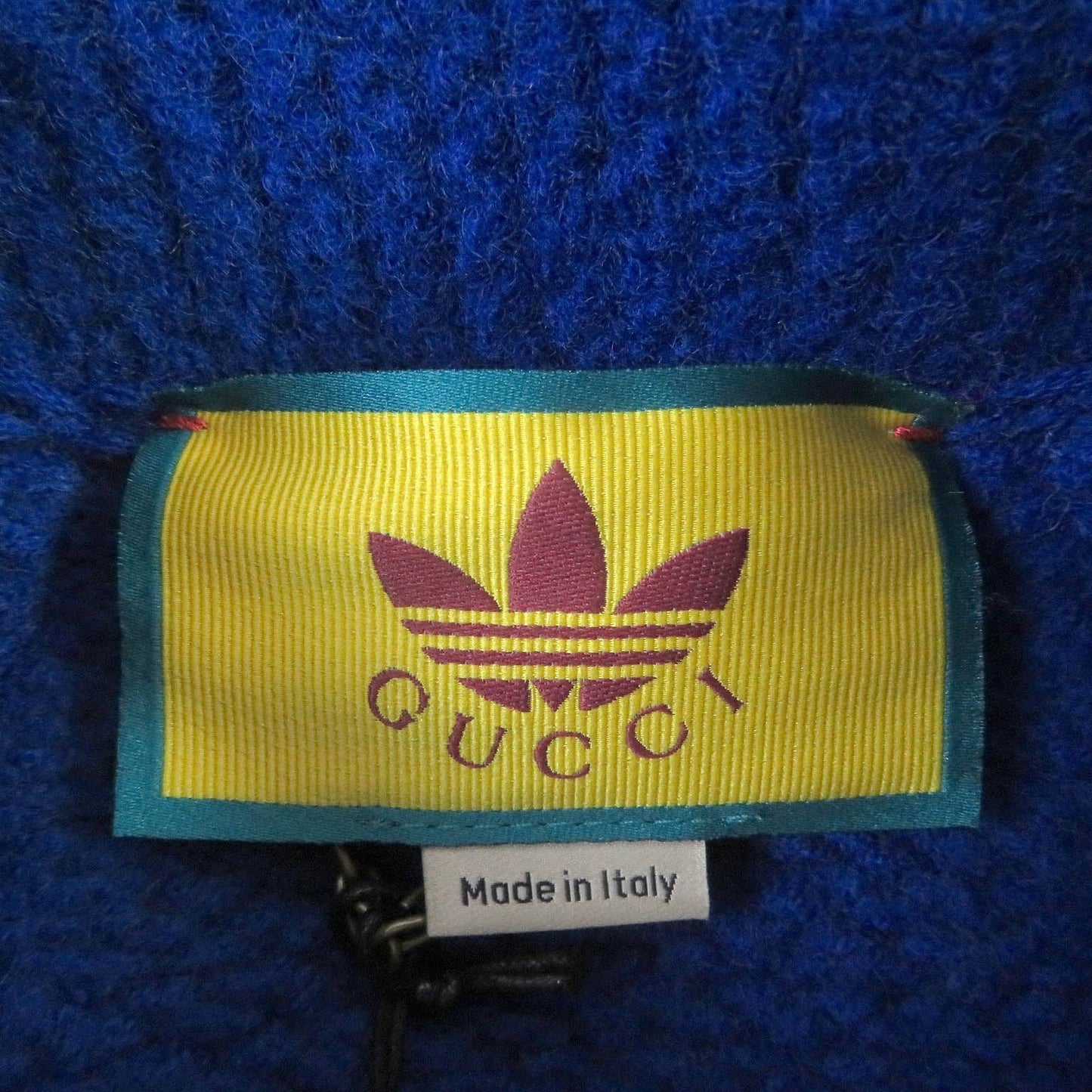GUCCI cardigan 713184 wool blue XS