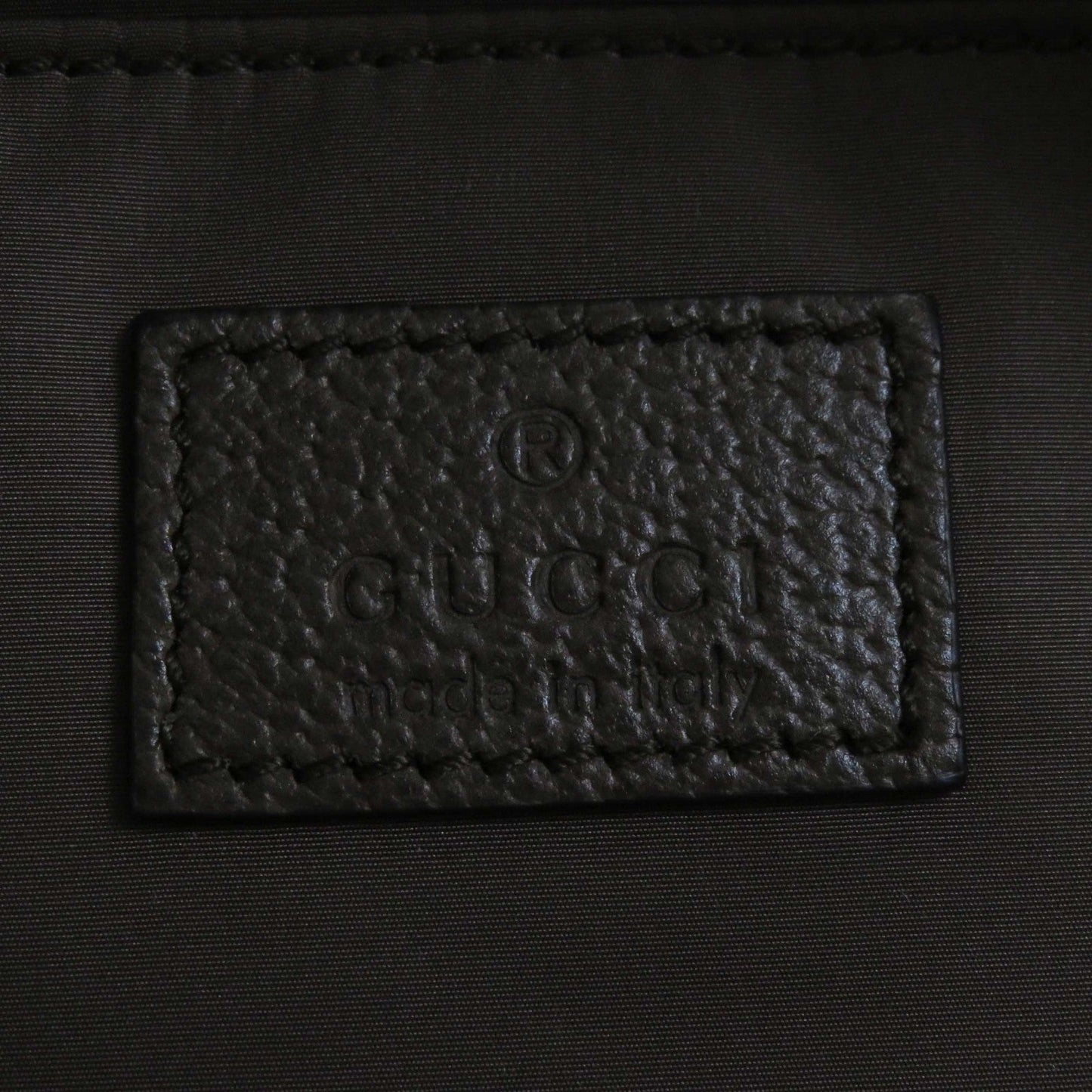 GUCCI Pouch 759689 GG Supreme Beige/Ebony Cosmetic case with Web stripes