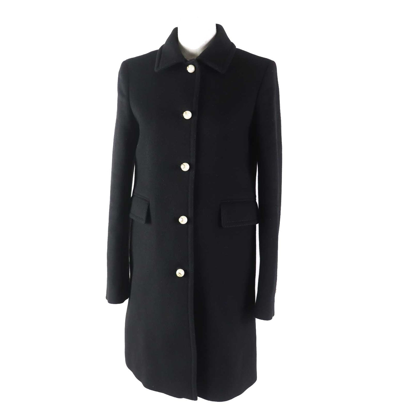 GUCCI coat 410535 wool black 38