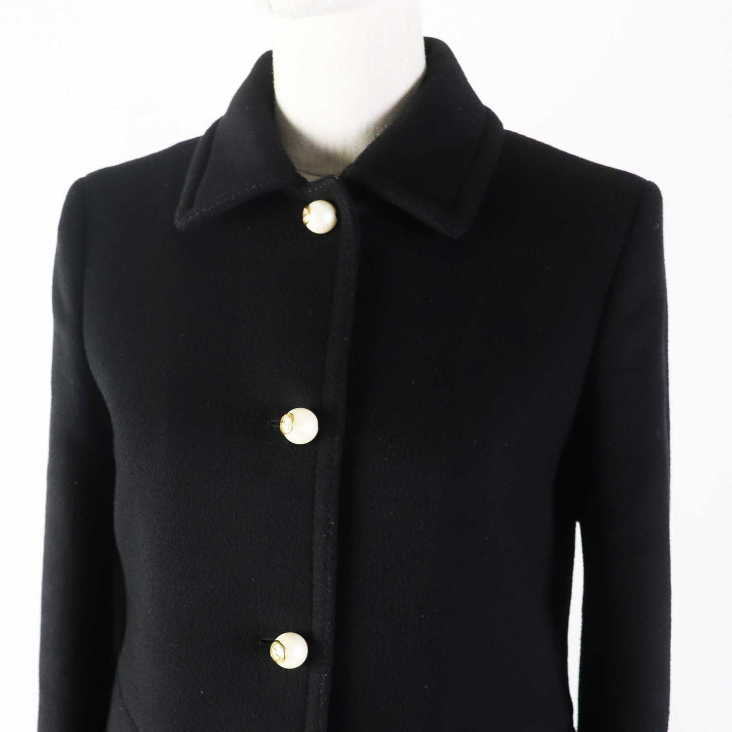 GUCCI coat 410535 wool black 38