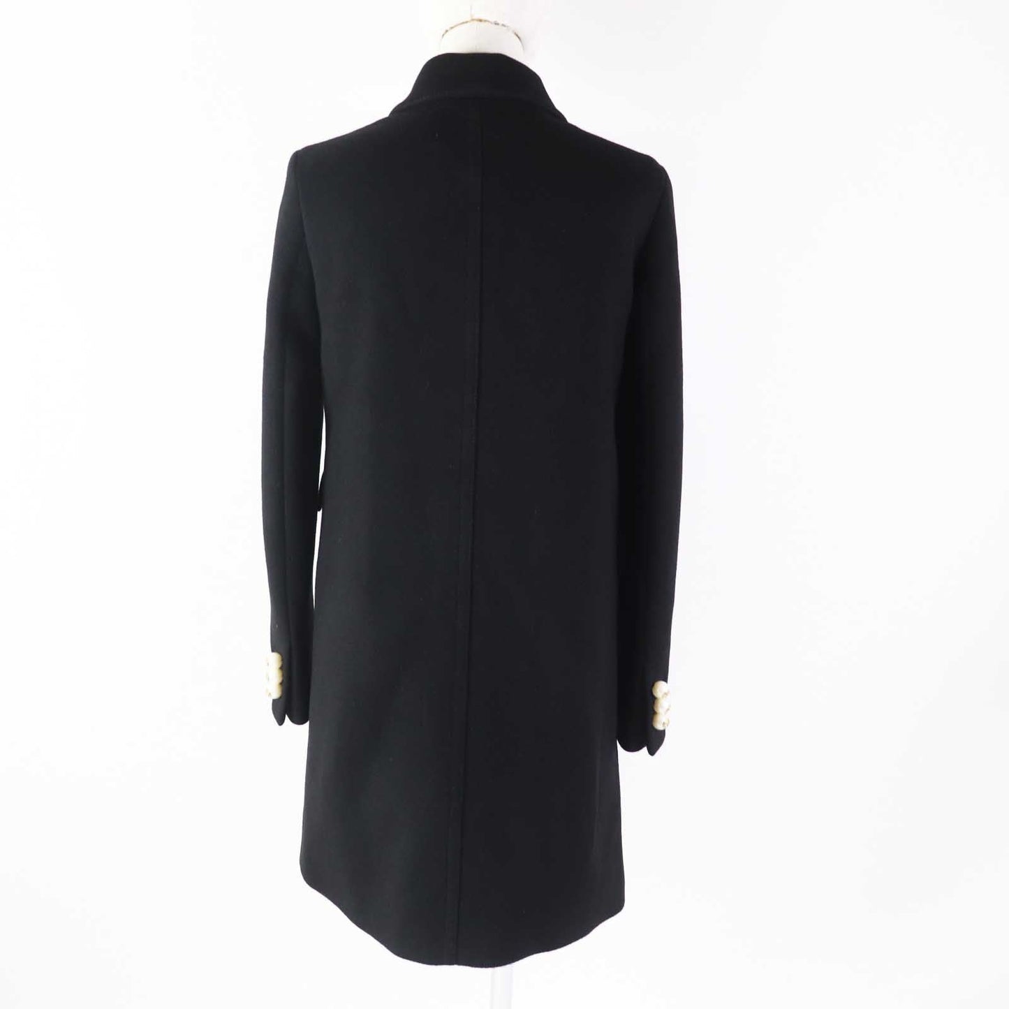 GUCCI coat 410535 wool black 38