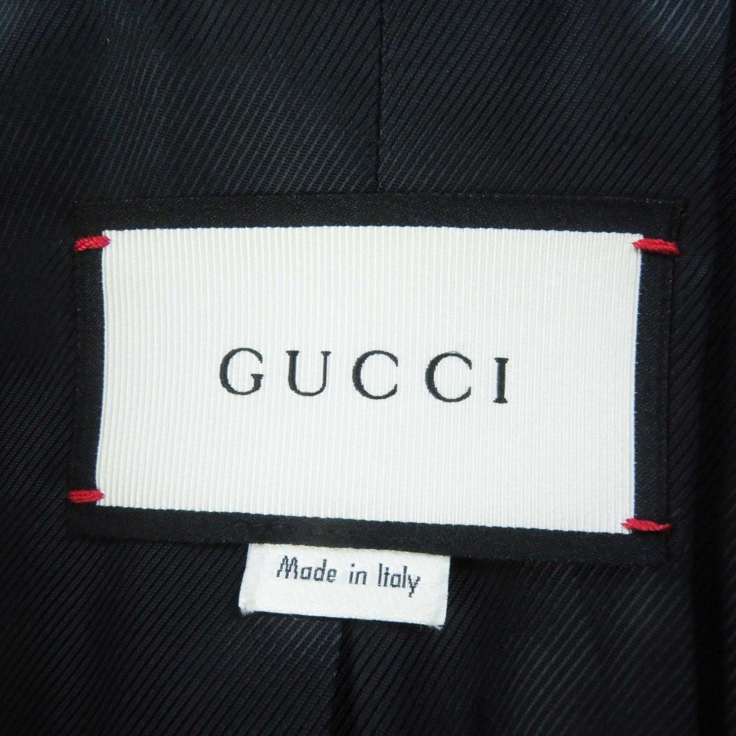 GUCCI coat 410535 wool black 38