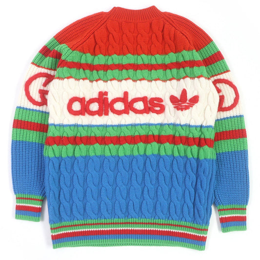 GUCCI sweater 717722 wool multicolor XS