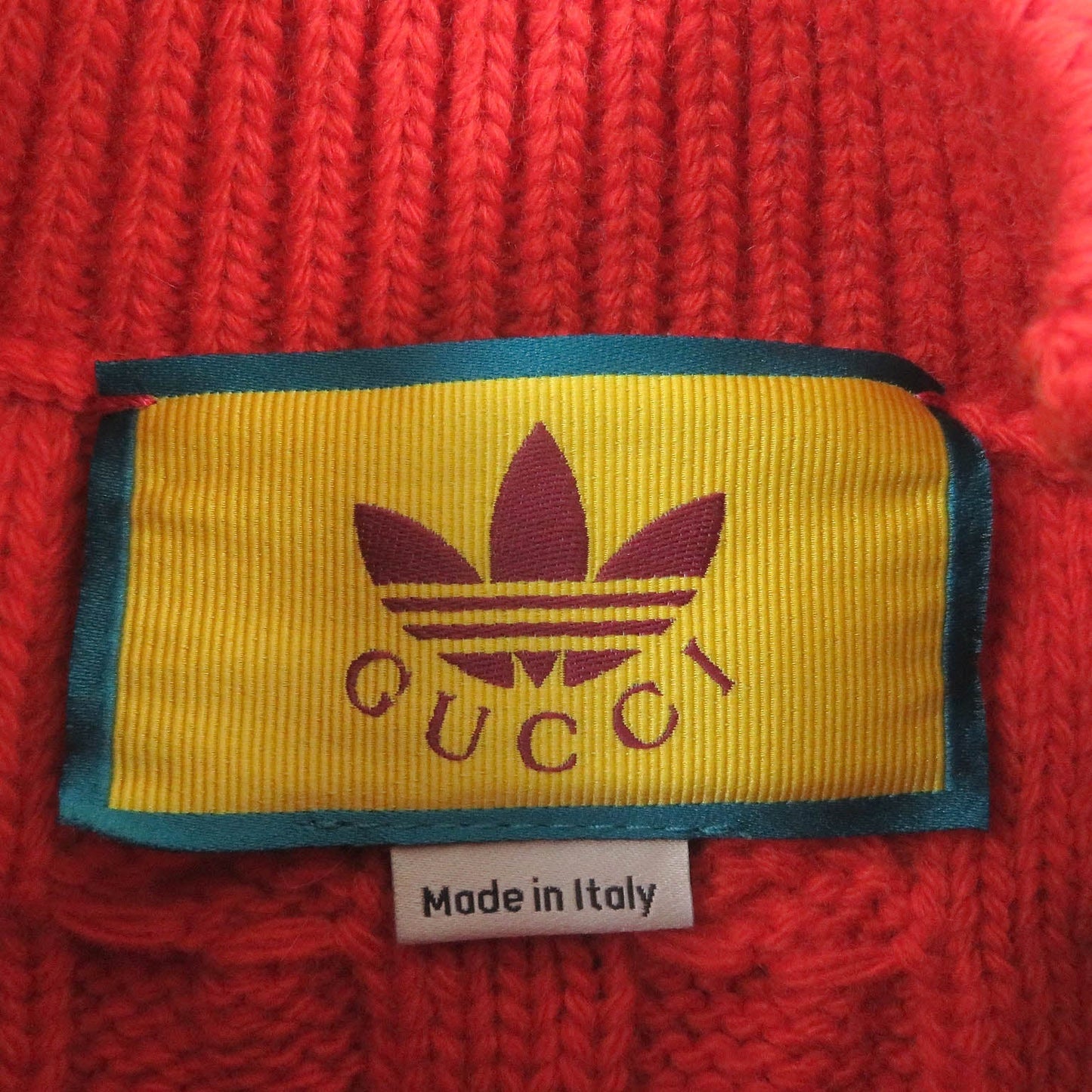 GUCCI sweater 717722 wool multicolor XS
