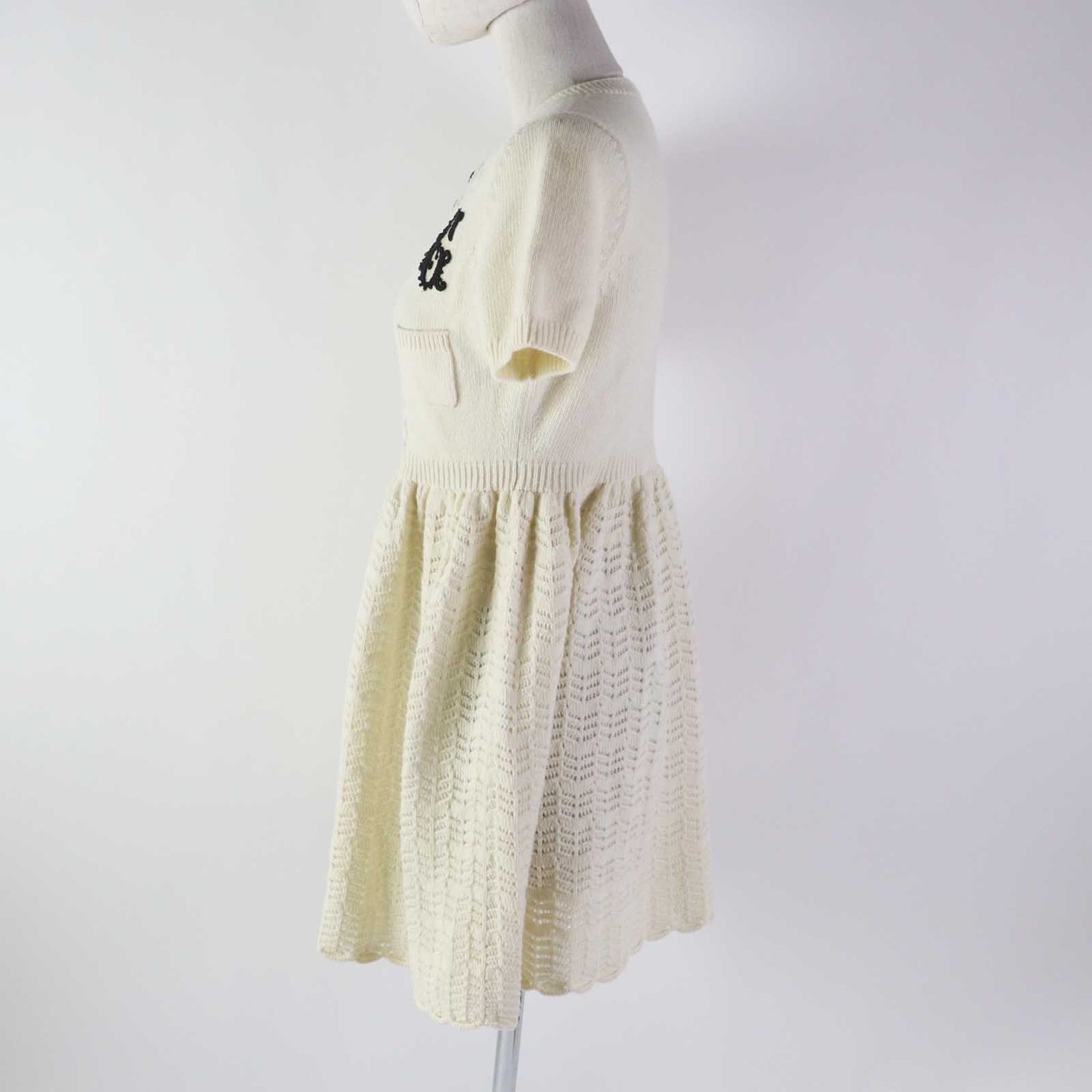 GUCCI one piece 642084 wool Ivory S