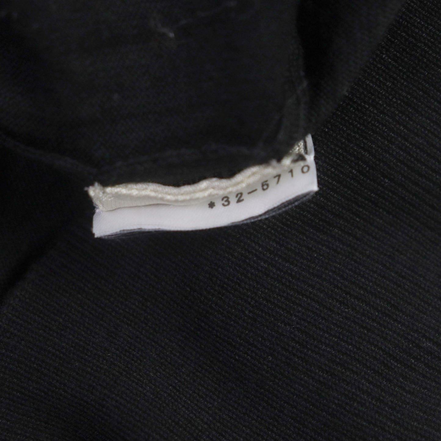 HERMES sweater wool black L