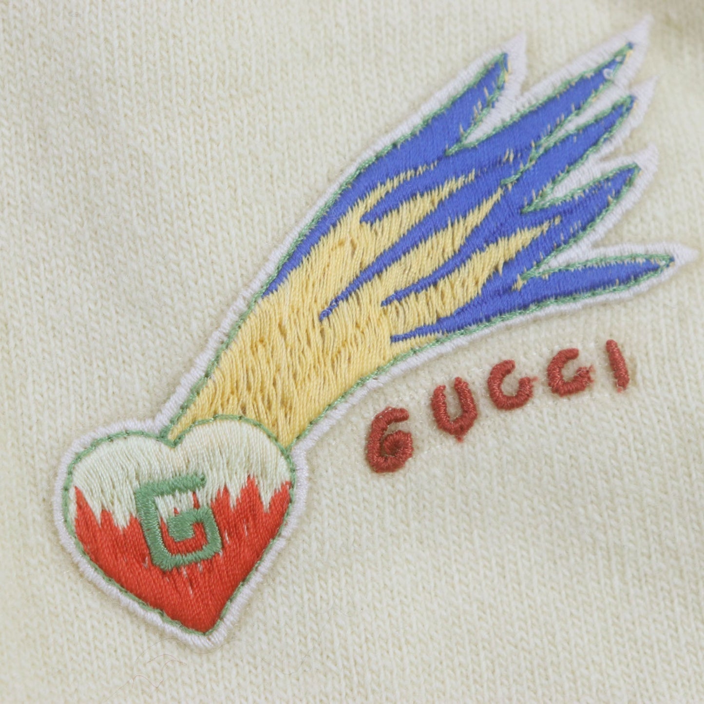 GUCCI cardigan 706917 wool Yellow beige Gucci Lovelight M