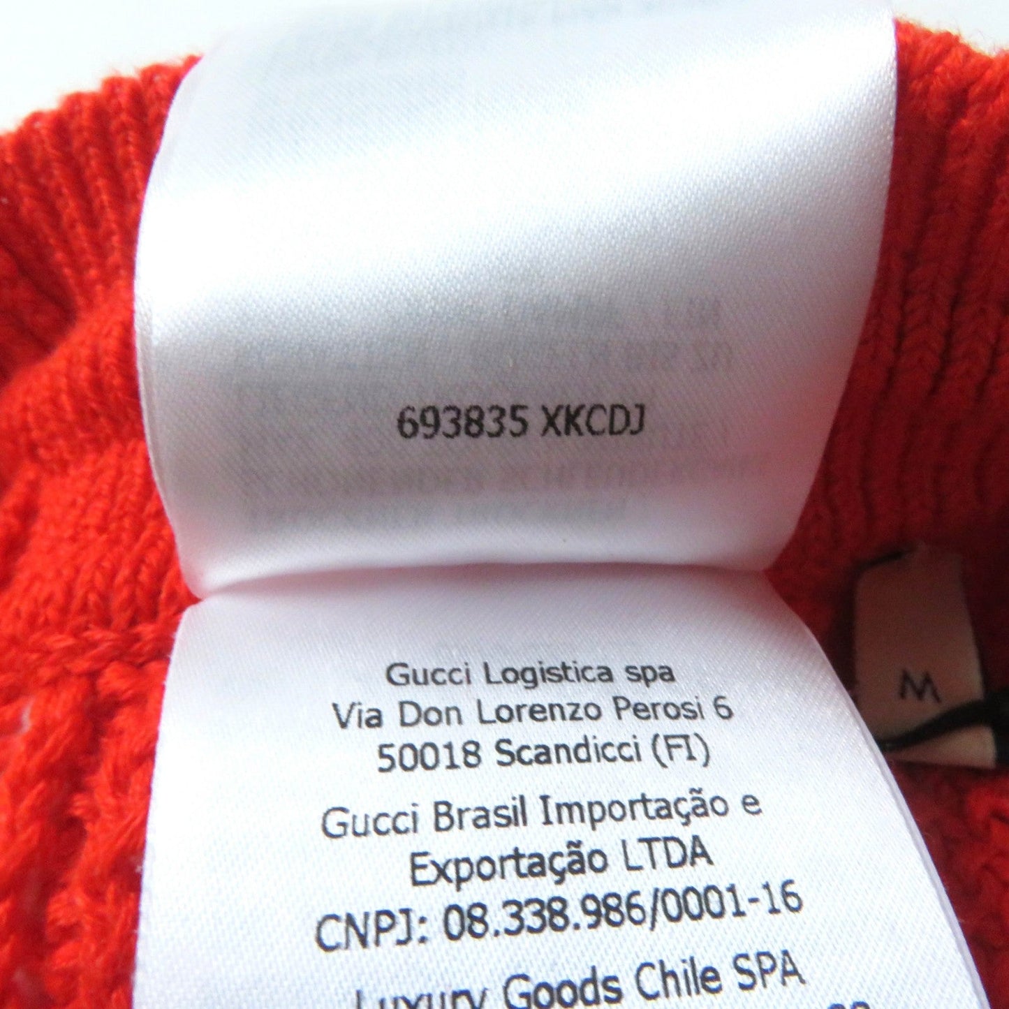 GUCCI Shorts 693835 linen Orange M