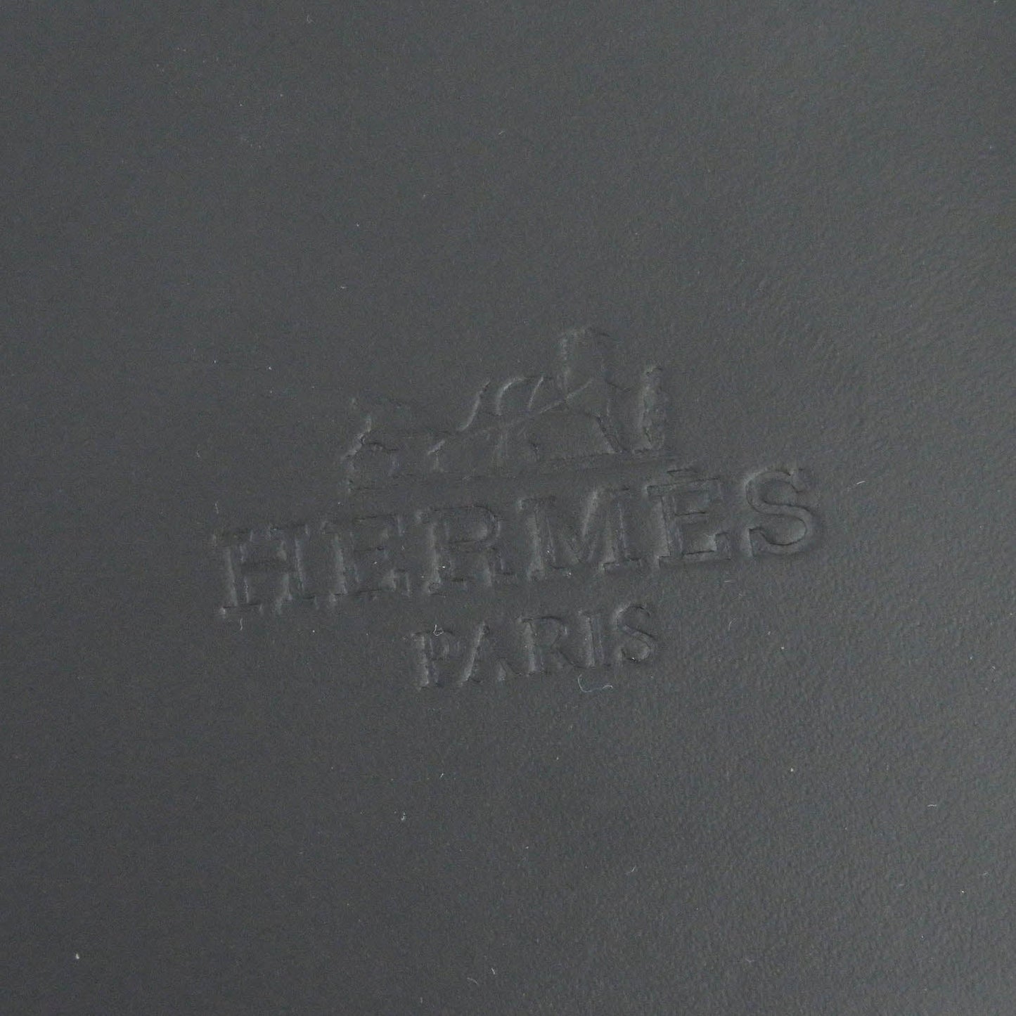 HERMES Sandals H231736ZH02390 leather black Gabriel 43