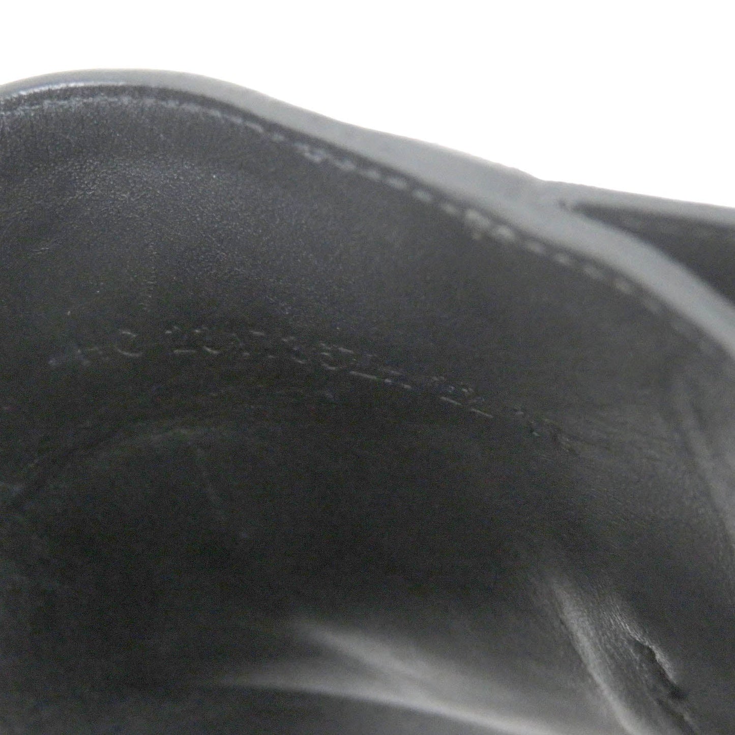 HERMES Sandals H231736ZH02390 leather black Gabriel 43