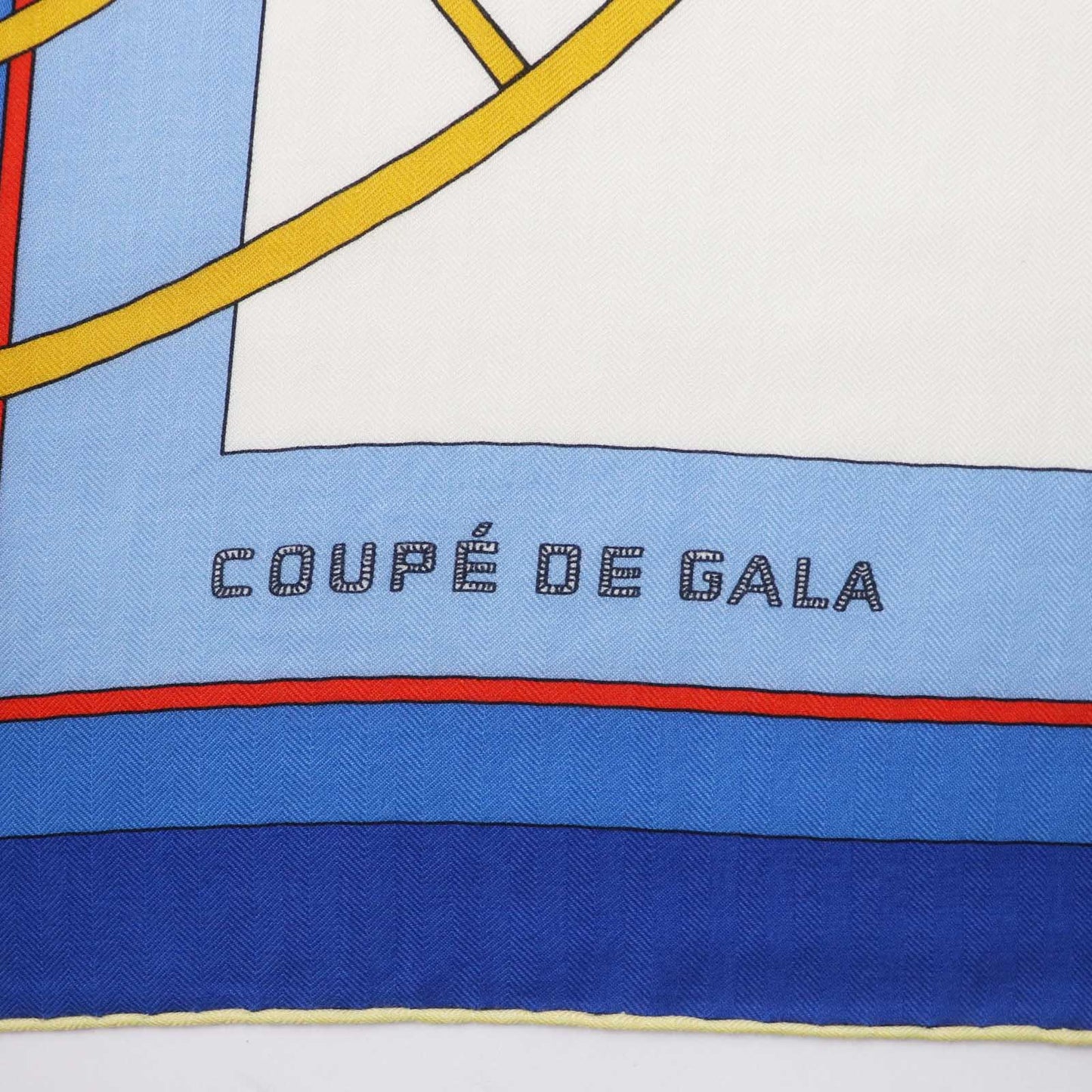 HERMES scarf cashmere Multi Carre140 Coupe de Gala