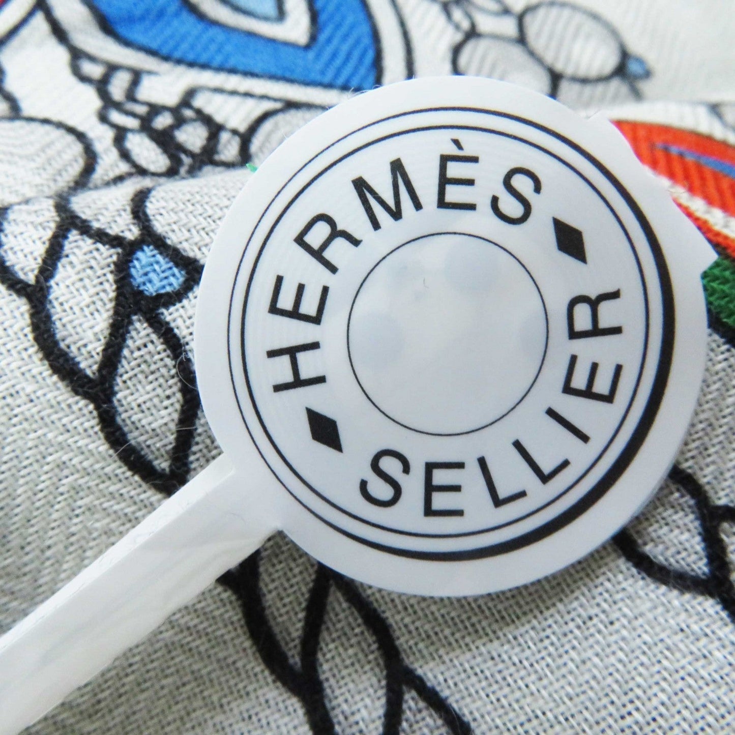 HERMES scarf cashmere Multi Carre140 Coupe de Gala