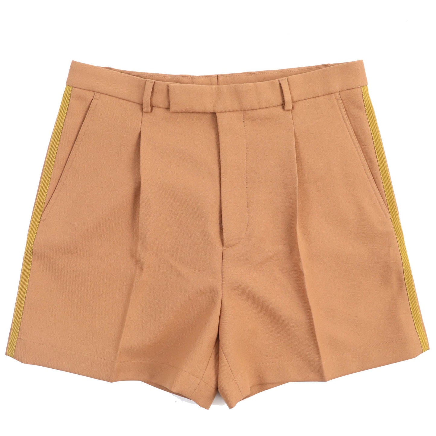 GUCCI Shorts 691437 polyester beige Fluid Drill 46