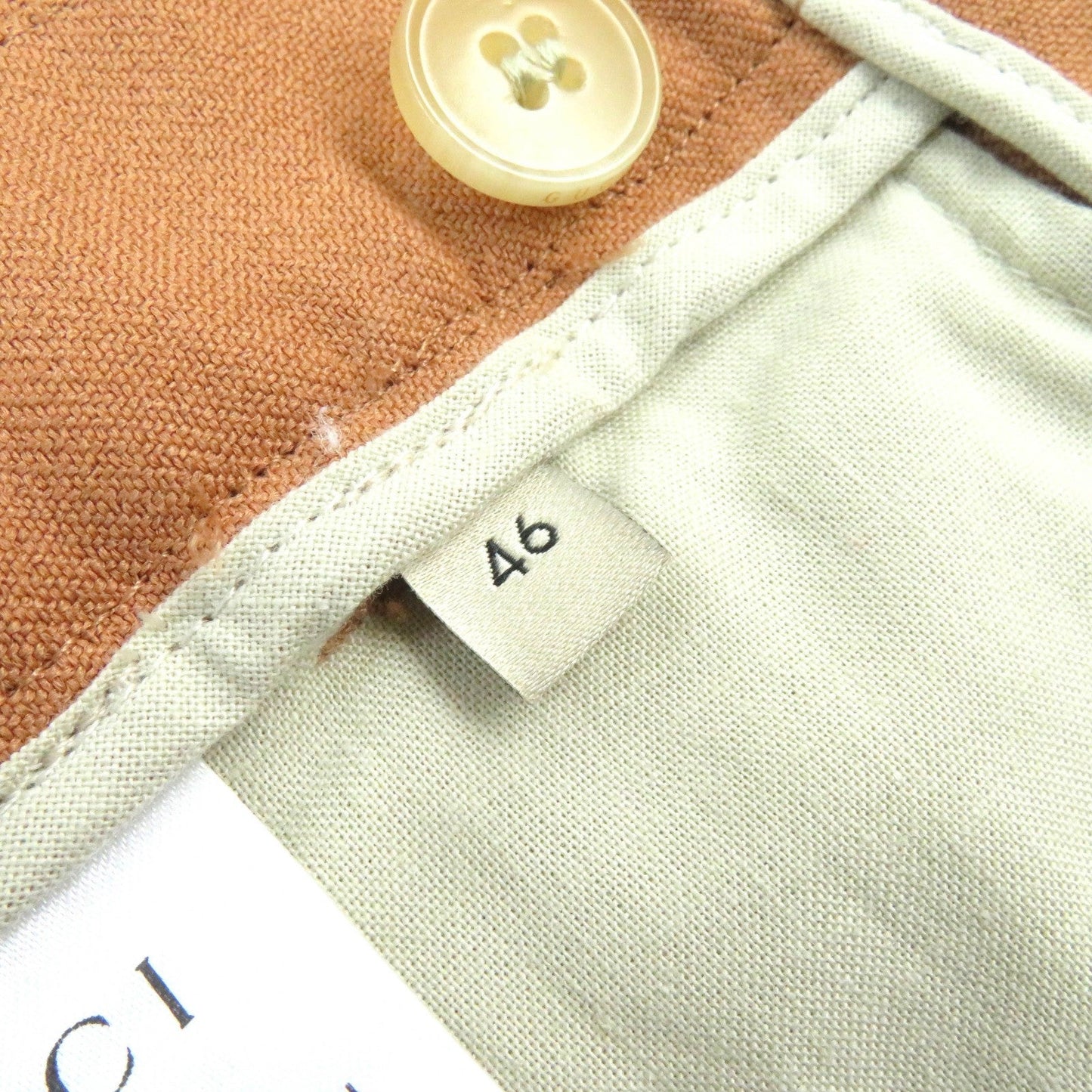 GUCCI Shorts 691437 polyester beige Fluid Drill 46