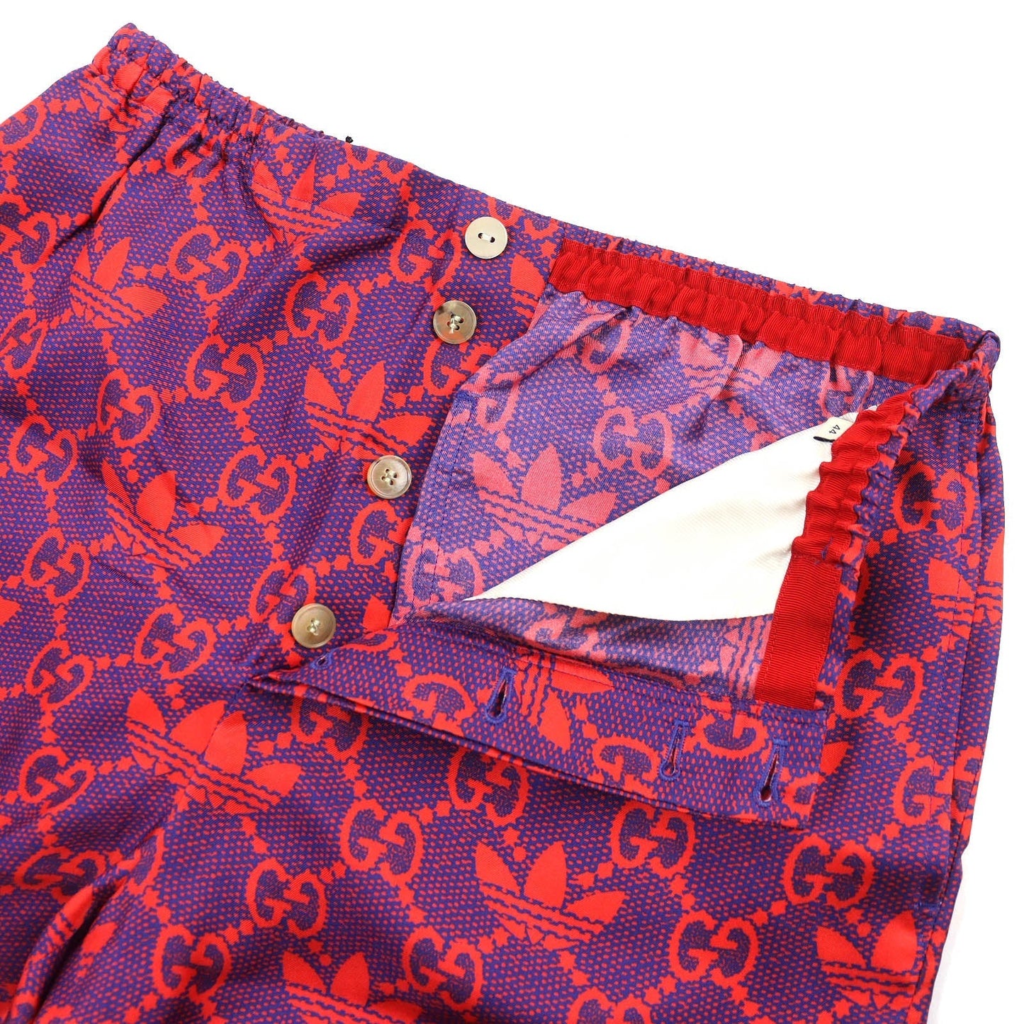 GUCCI Shorts 691440 silk Red purple 44