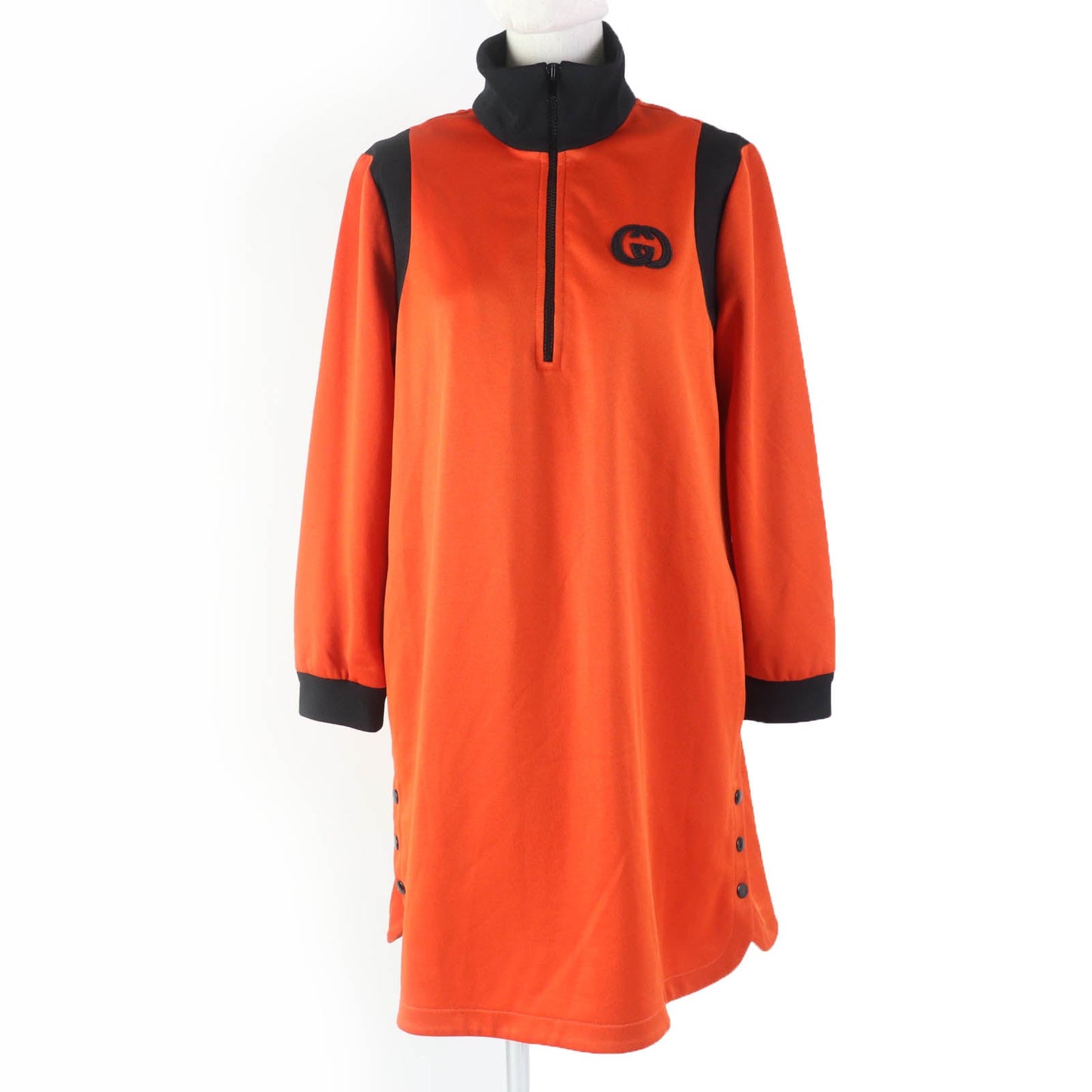 GUCCI one piece 644599 polyester Orange black S