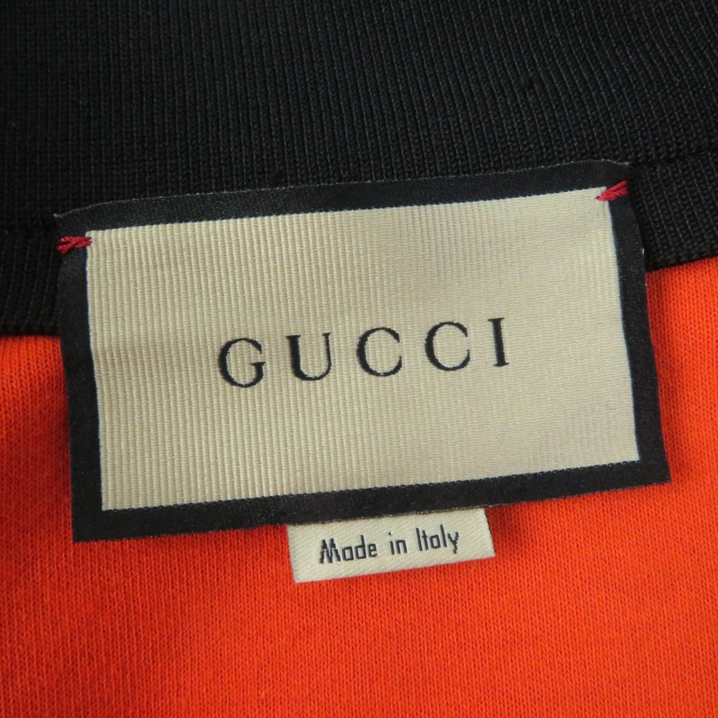 GUCCI one piece 644599 polyester Orange black S