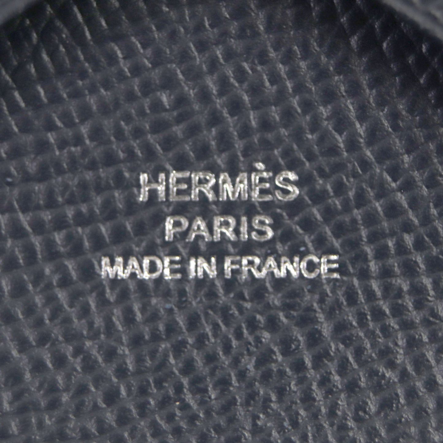 HERMES Coin case Epsom Bruny Calvi duo