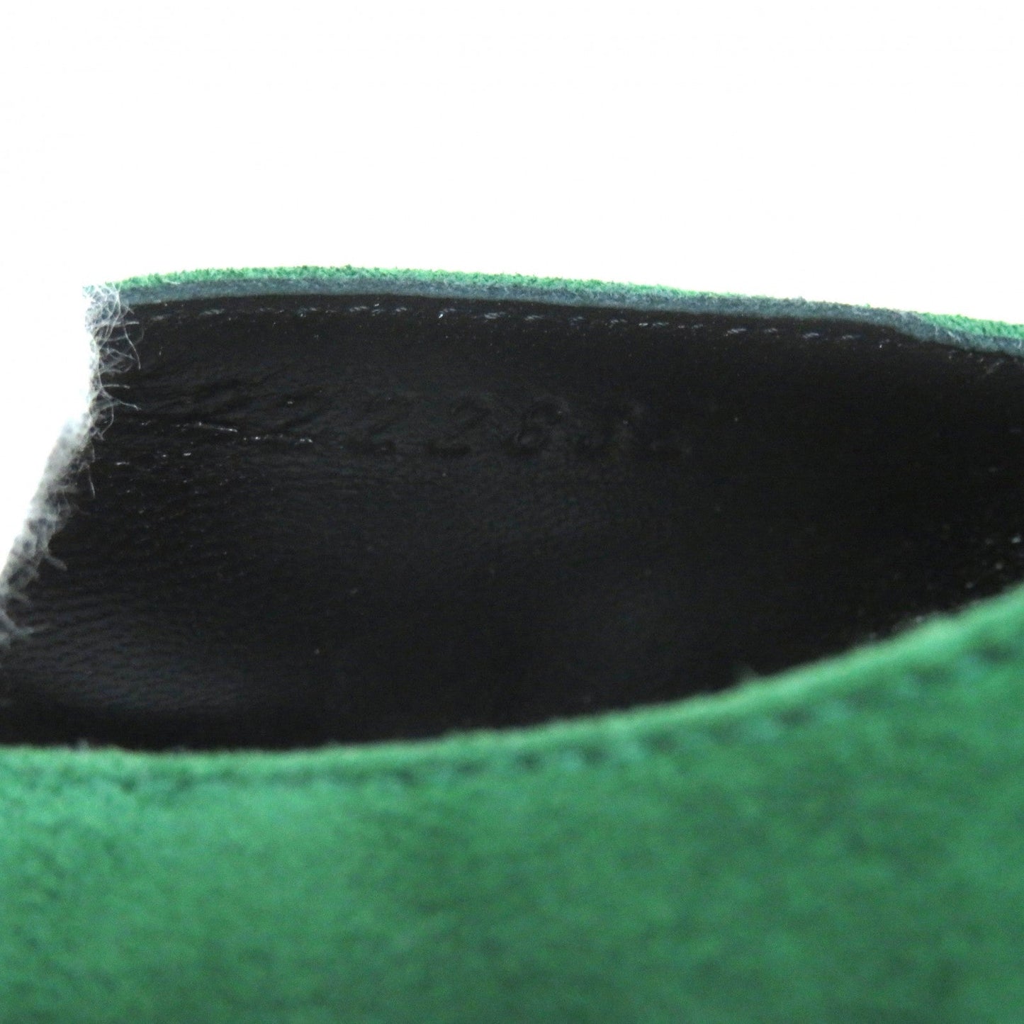 HERMES pumps ー green Fatale 85 35